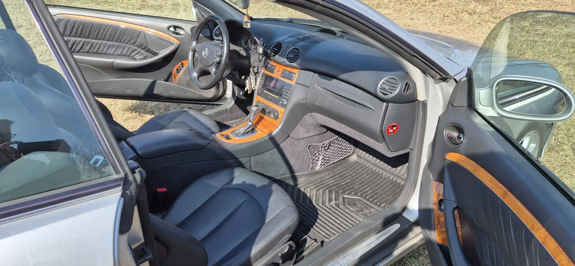 Mercedes-Benz CLK 200 Cabrio Kompressor Automatik Elegance Silber - 2