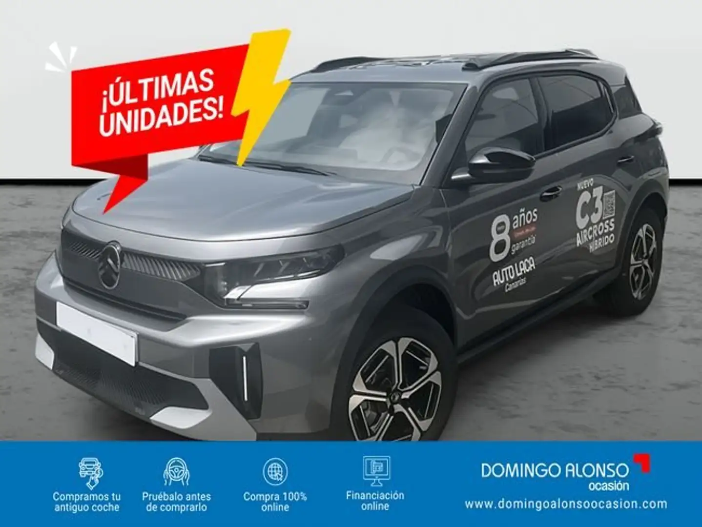 Citroen C3 Nuevo Aircross Hybrid 145 ë-DCS6 MAX Gris - 1