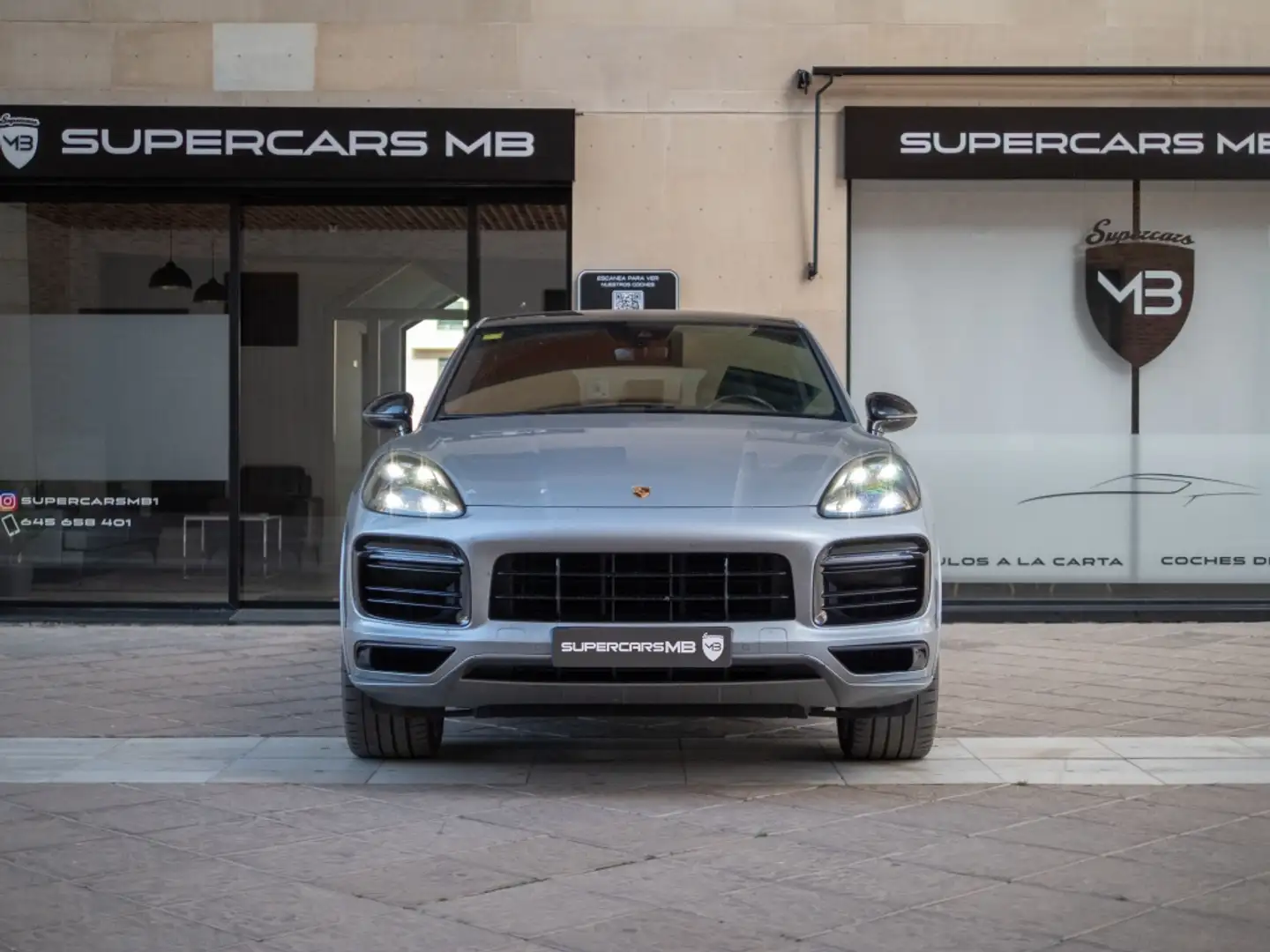 Porsche Cayenne E-Hybrid Coupé Aut. Grijs - 2