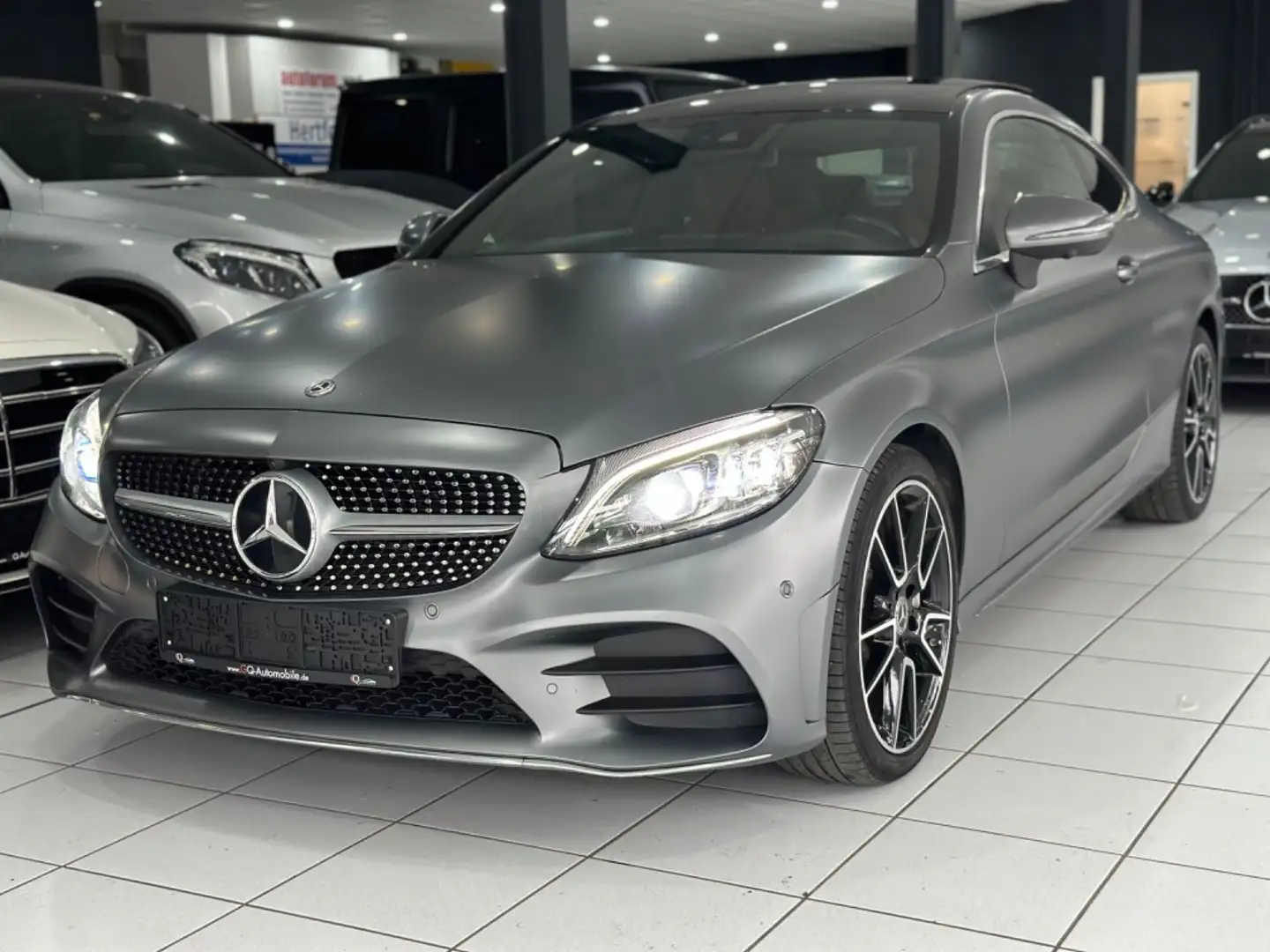 Mercedes-Benz C 400 4Matic*AMG-LINE*MAGNO*PANO*MEMORY*360*HEAD Gris - 1
