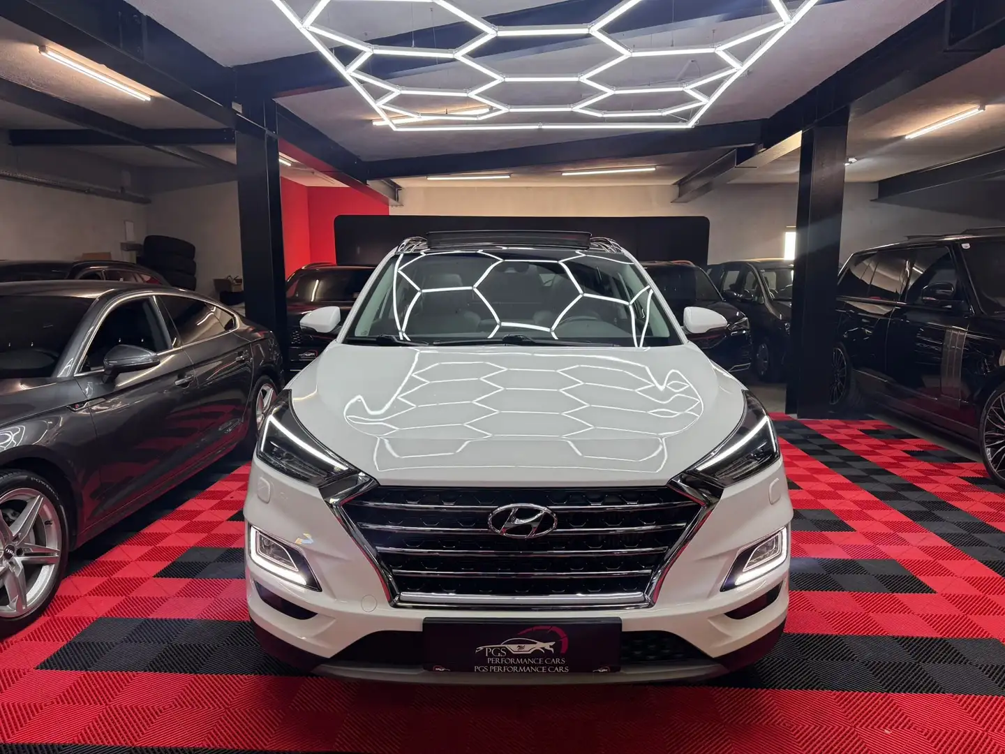 Hyundai TUCSON Premium 4WD Weiß - 2