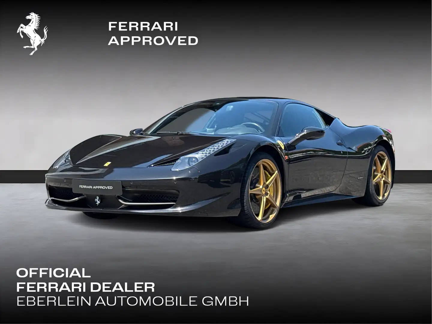 Ferrari 458 Italia *Navi*PDC*Klima*Leder*AFS* Noir - 1