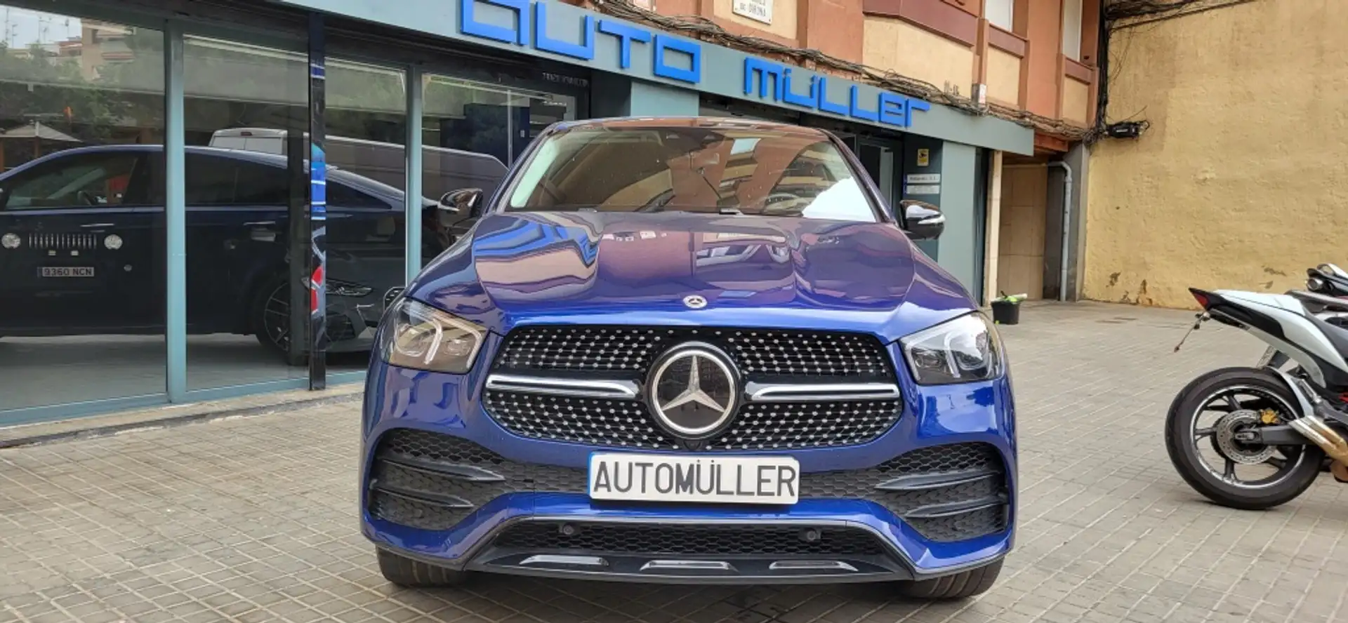 Mercedes-Benz GLE 350 Coupé 350e 4Matic Aut. Azul - 2