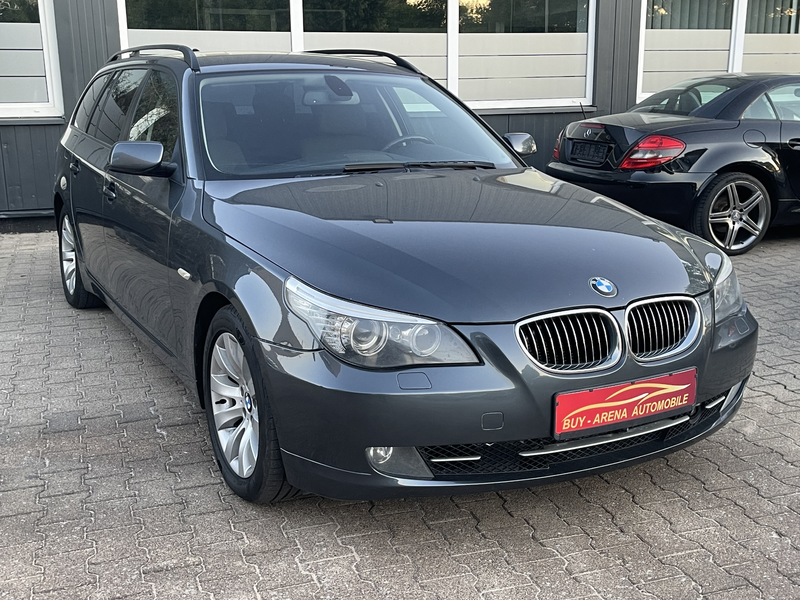 BMW 535 d Touring Automatik 1.Hand Top Gepflegt Grau Xenon — photo 4