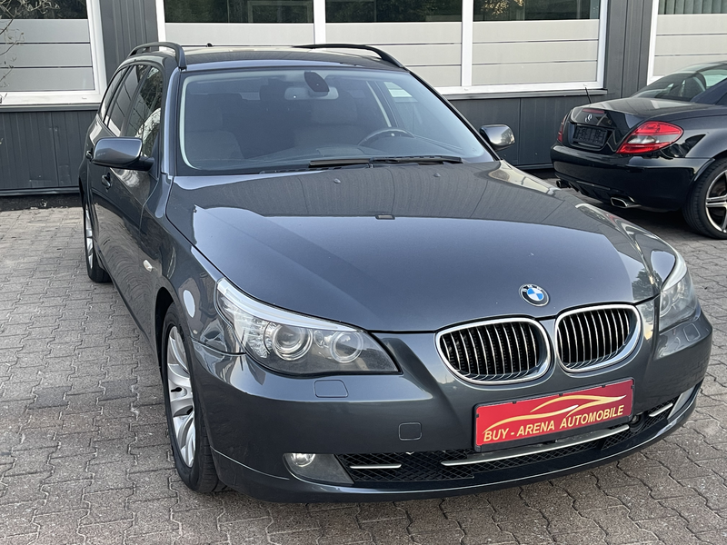 BMW 535 d Touring Automatik 1.Hand Top Gepflegt Grau Xenon — photo 9