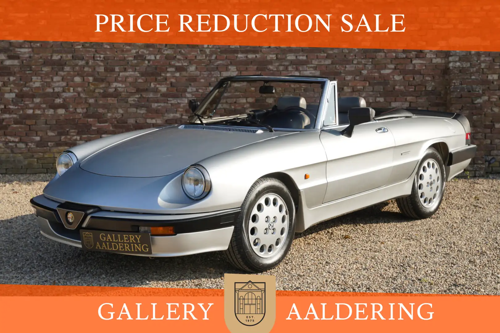 Alfa Romeo Spider 2.0 QV "29.400 kilometers" PRICE REDUCTION! Low ki Zilver - 1