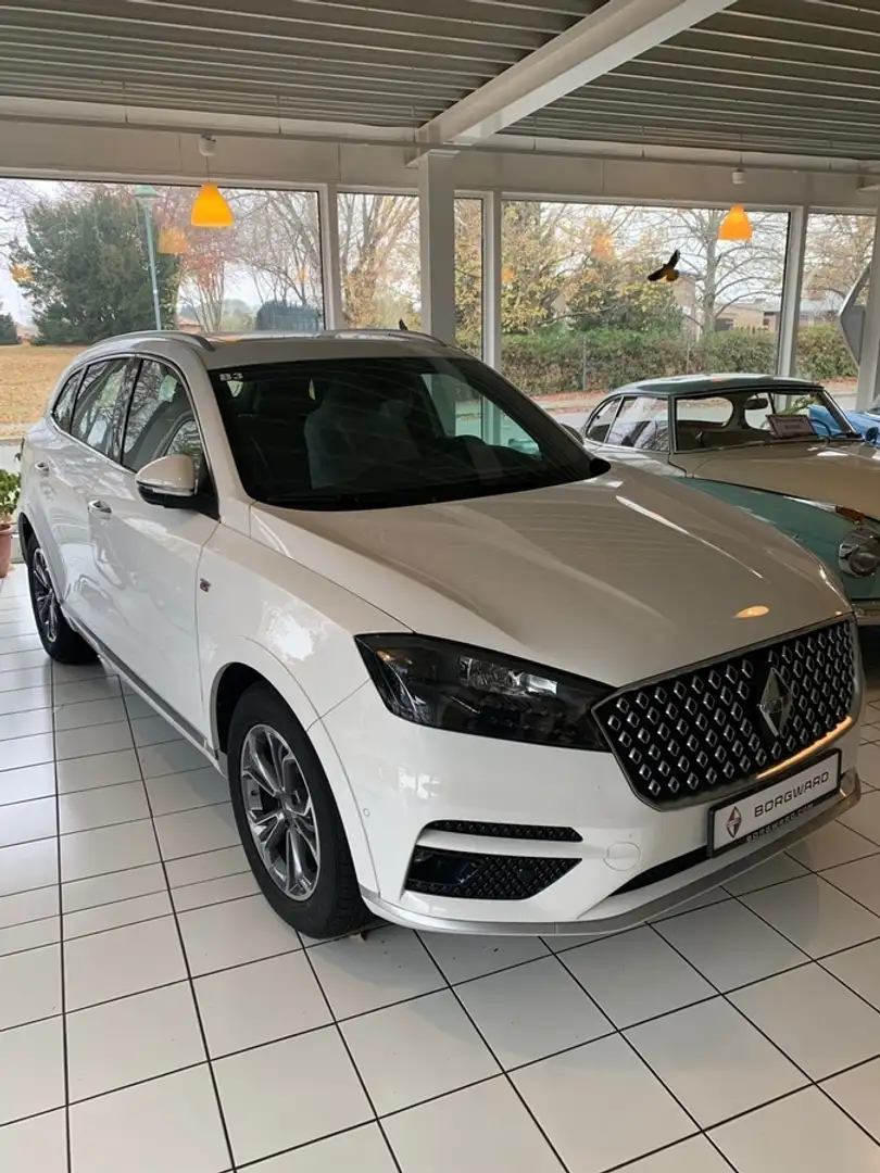 Borgward BX7 Leder/ NAVI / ALU/ PANO / ALLRAD etc.2500 Kg AHK m Blanco - 2