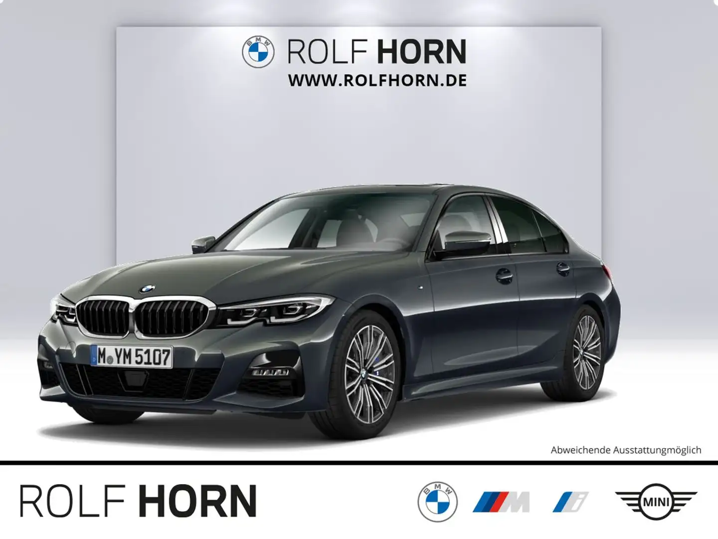 BMW 330 i M Sportpaket Navi Klima Pano Stop&Go HiFi Grau - 1