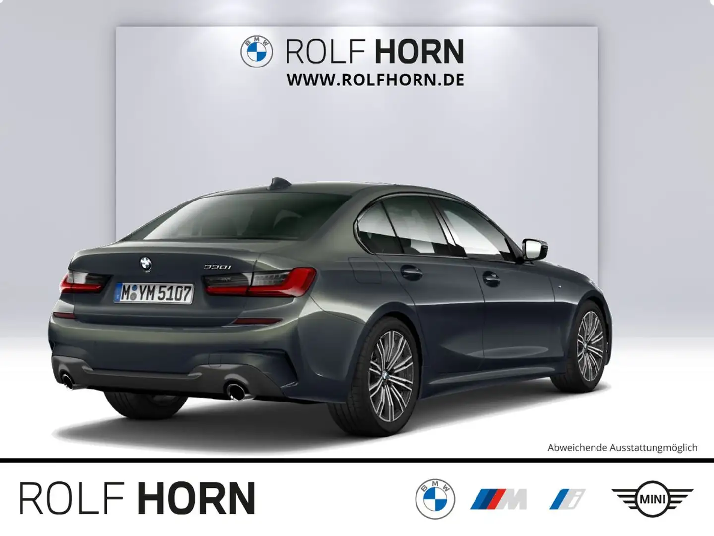 BMW 330 i M Sportpaket Navi Klima Pano Stop&Go HiFi Grau - 2