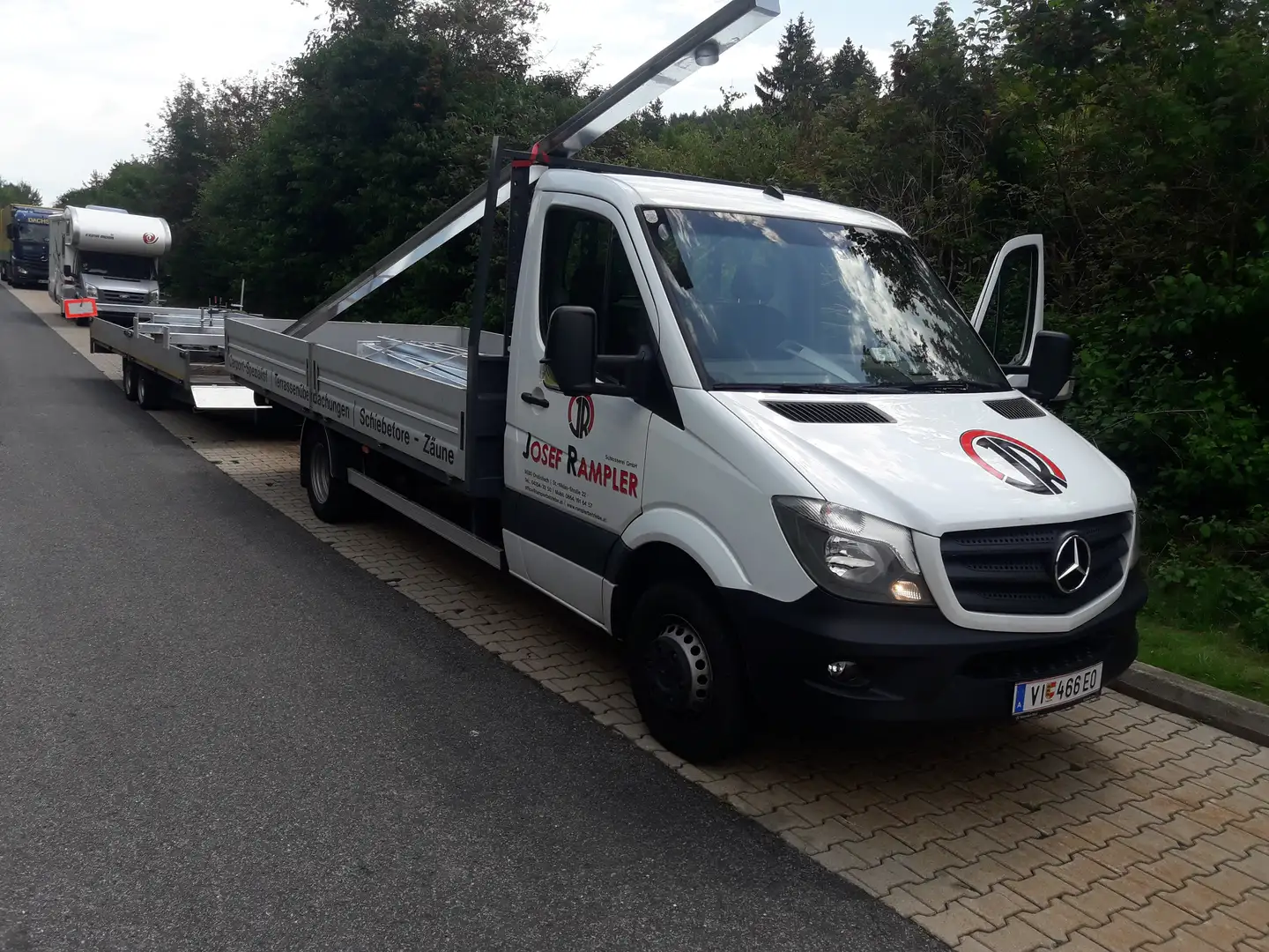 Mercedes-Benz Sprinter Pritsche Weiß - 1
