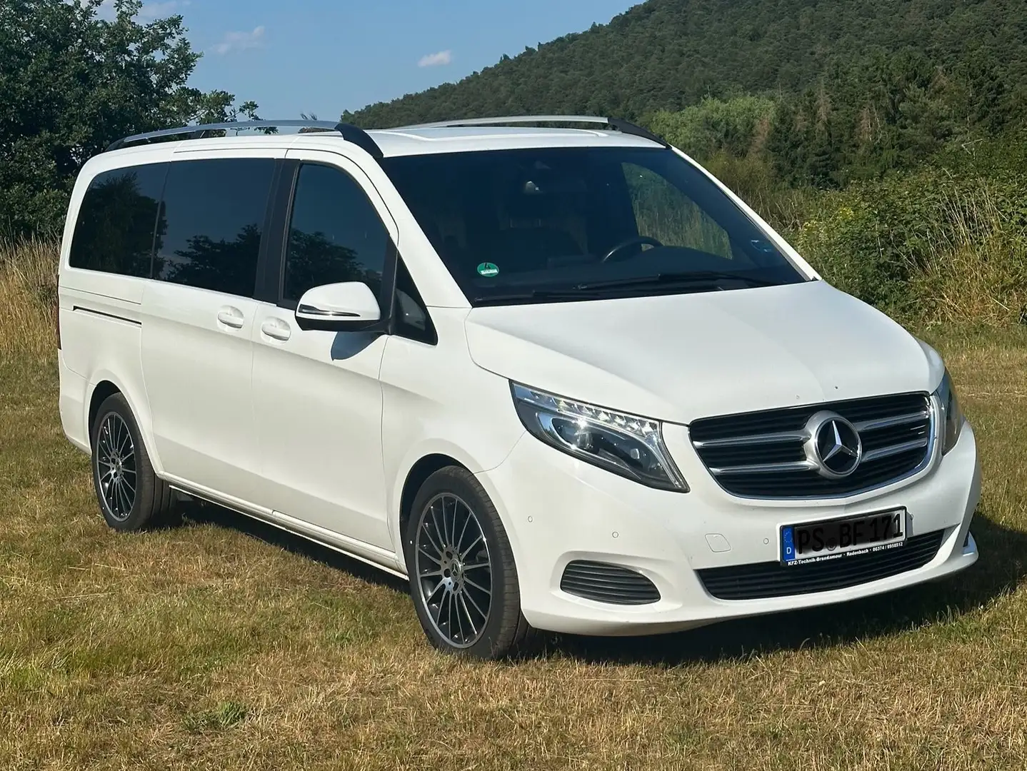 Mercedes-Benz V 250 V-Klasse Diesel (BlueTEC) d lang 7G-TRONIC Edition Blanc - 2