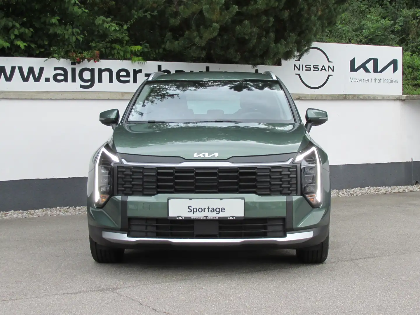 Kia Sportage 1,6 TGDI DCT Silber Facelift Grün - 2