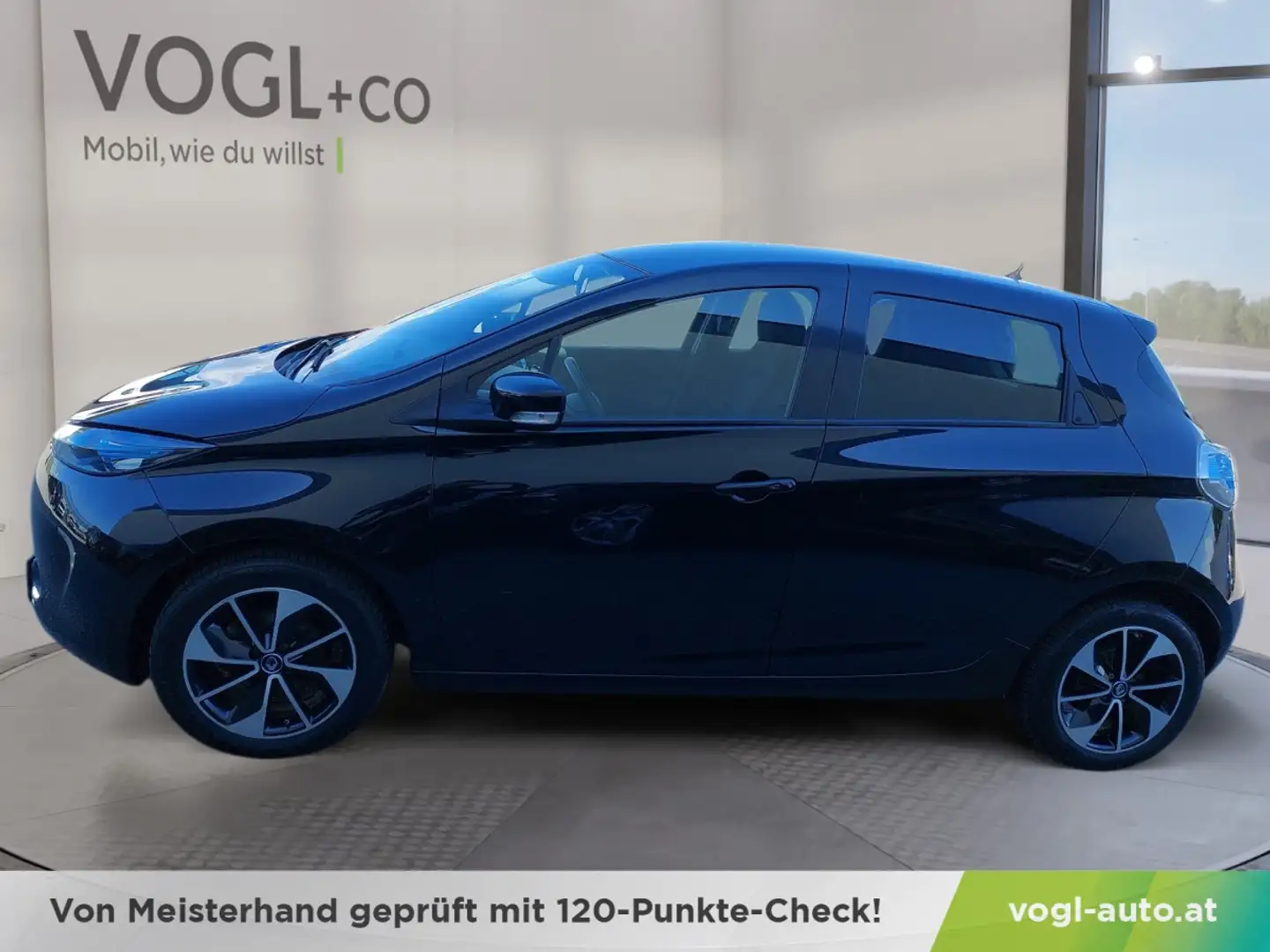 Renault ZOE R90 41 kWh ** Akkumiete ** Schwarz - 2