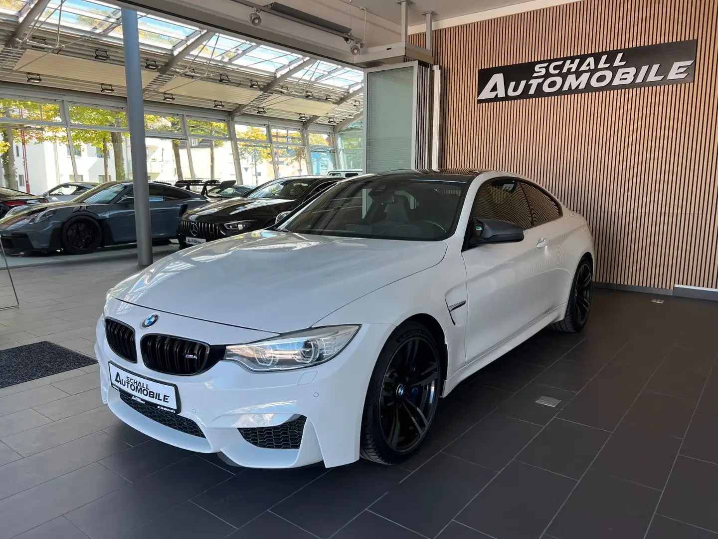 BMW M4 Coupe Deutsch*Carbon*HUD*harman/kardon*Kamera Blanc - 1