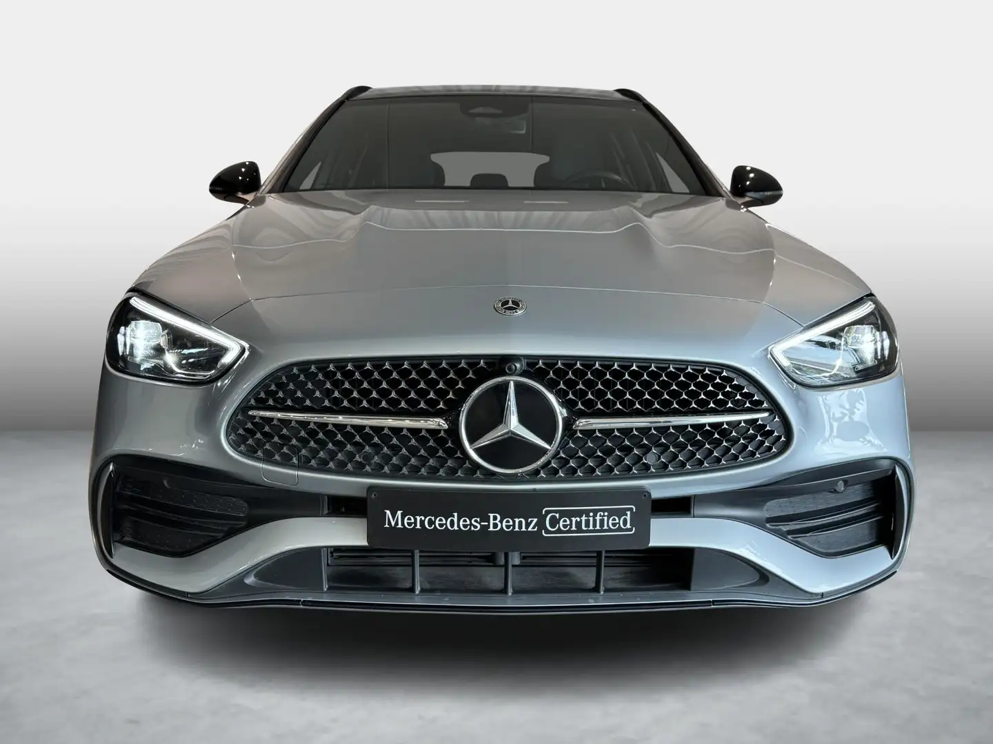 Mercedes-Benz C 300 e AMG Line Break + PANORAMISCH DAK + PTS + CAMERA Silber - 2