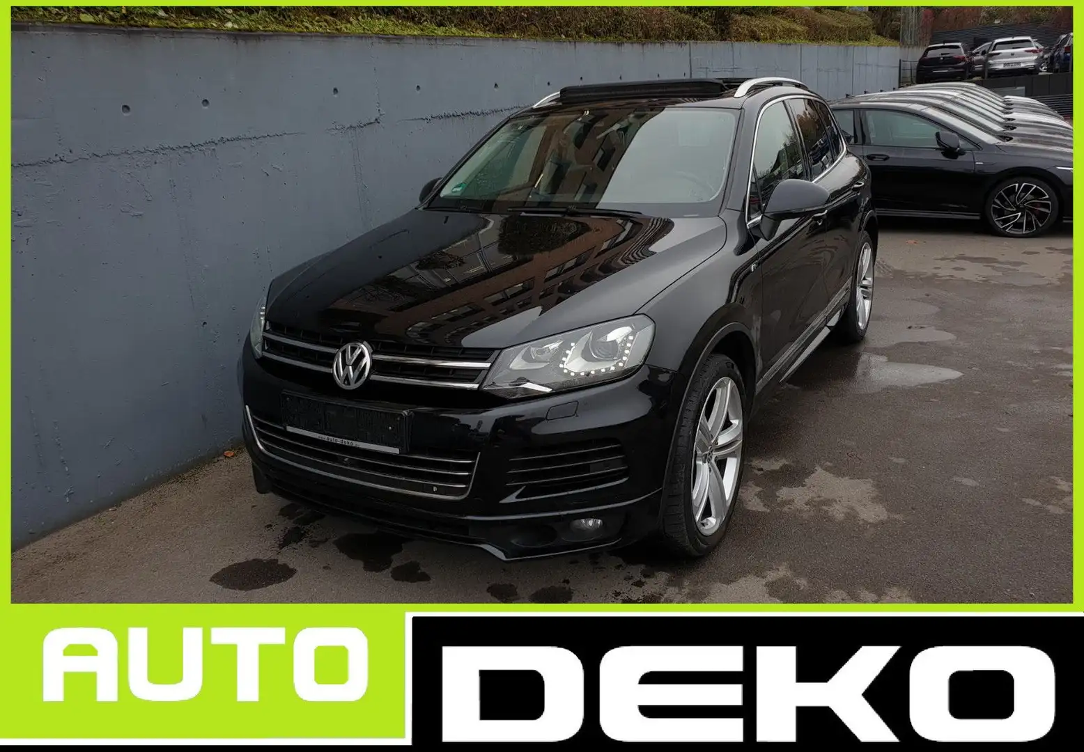Volkswagen Touareg 4.2 V8 TDI Tiptronic 3 x R line Pano Schwarz - 1