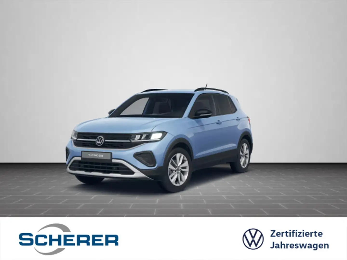 Volkswagen T-Cross GOAL 1.0 TSI LED NAVI REAR VIEW SHZ ACC Blau - 1