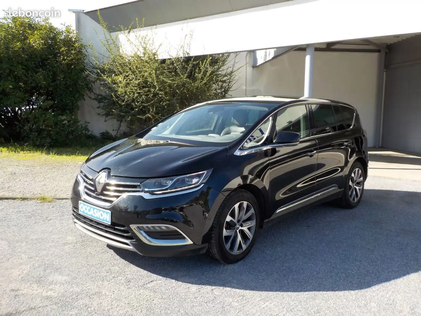 Renault Espace v 1.6 dci 160 energy intens edc 7pl Zwart - 1