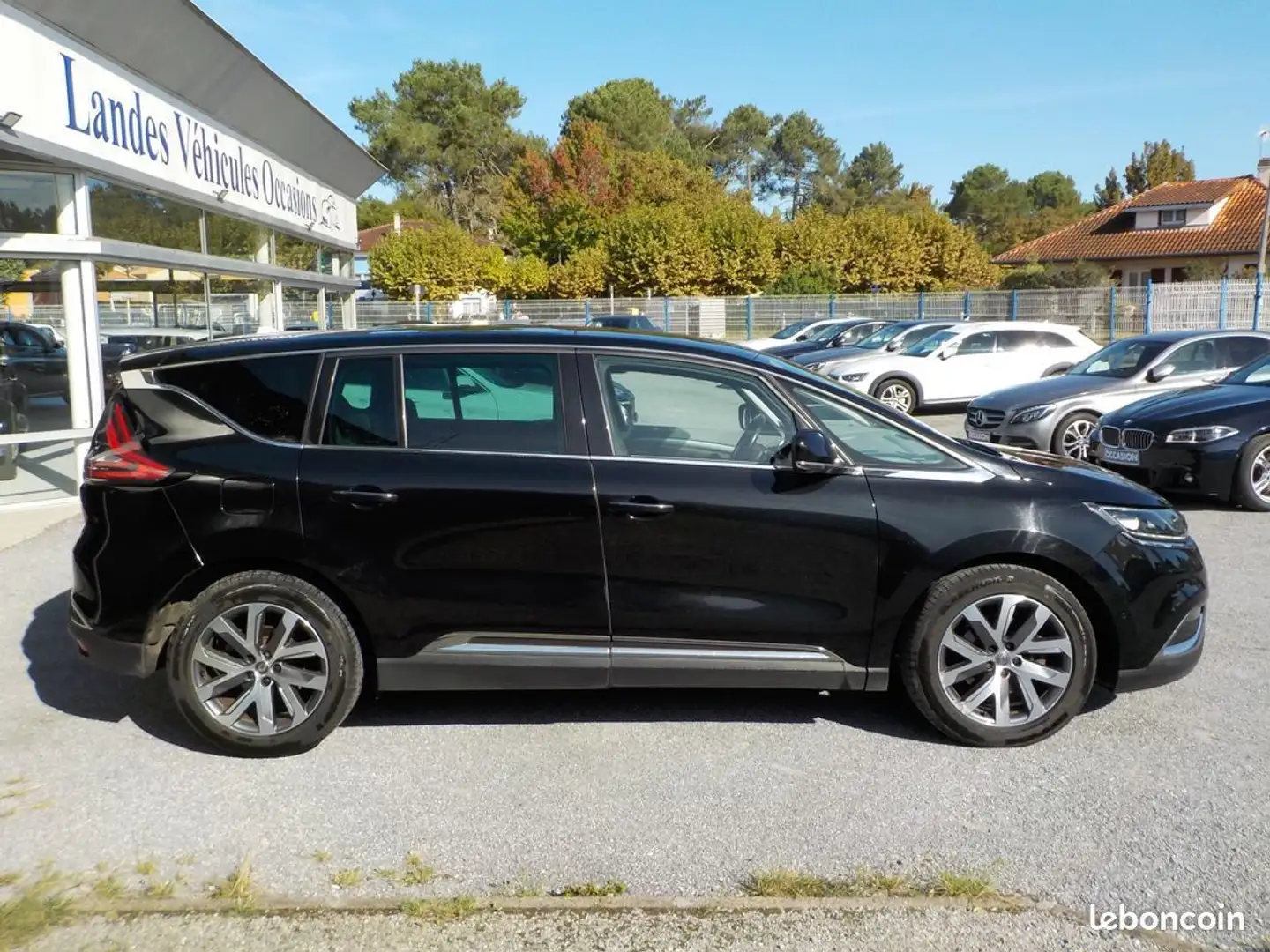 Renault Espace v 1.6 dci 160 energy intens edc 7pl Zwart - 2