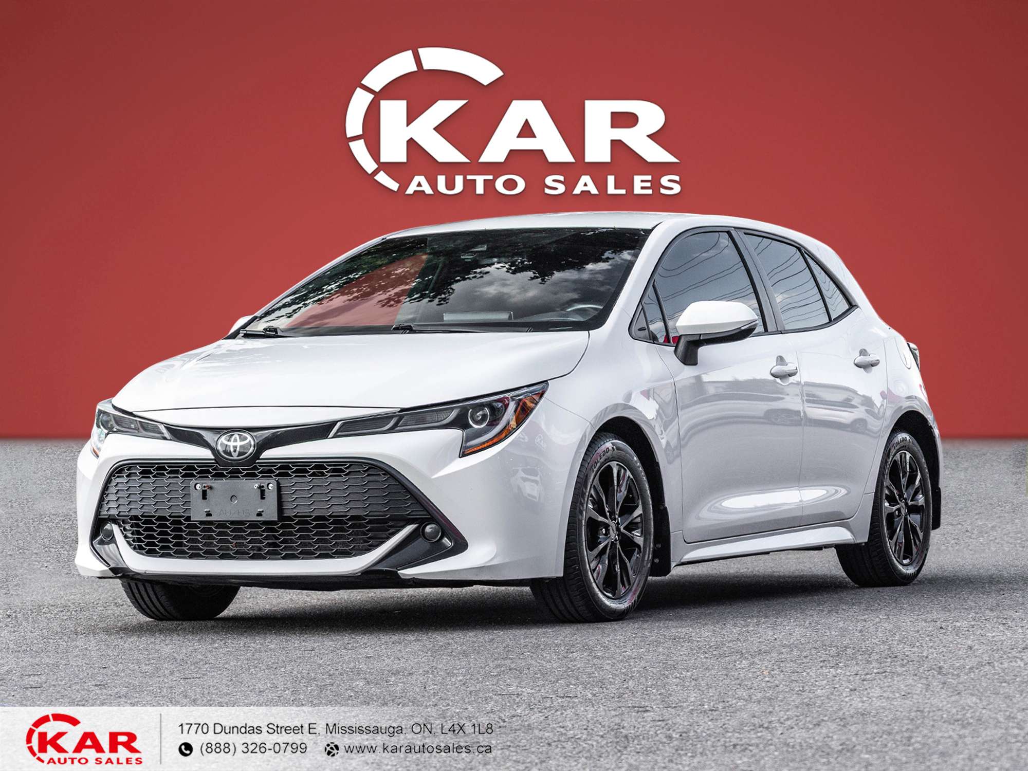 White 2021 Toyota Corolla Hatchback Hatchback Automatic