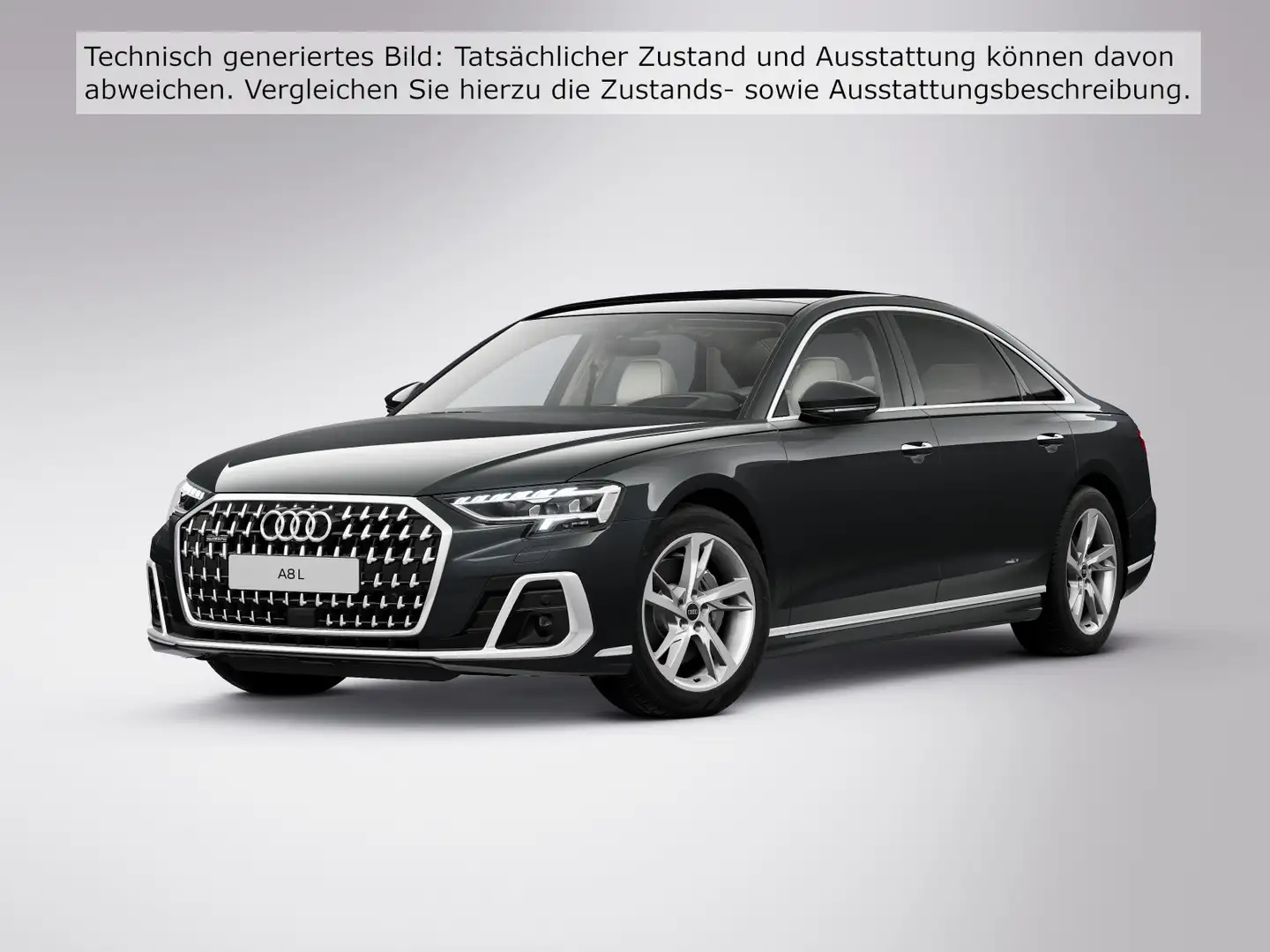Audi A8 Lang 50 TDI Q. ACC Kamera LED Navi Grau - 2