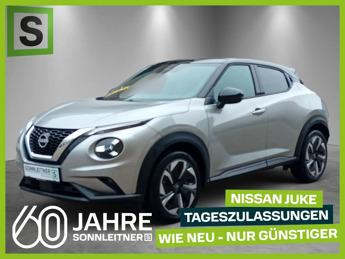 Nissan Juke JUKE Tekna 1.0 DIG-T 114 PS 6MT Silber - 1