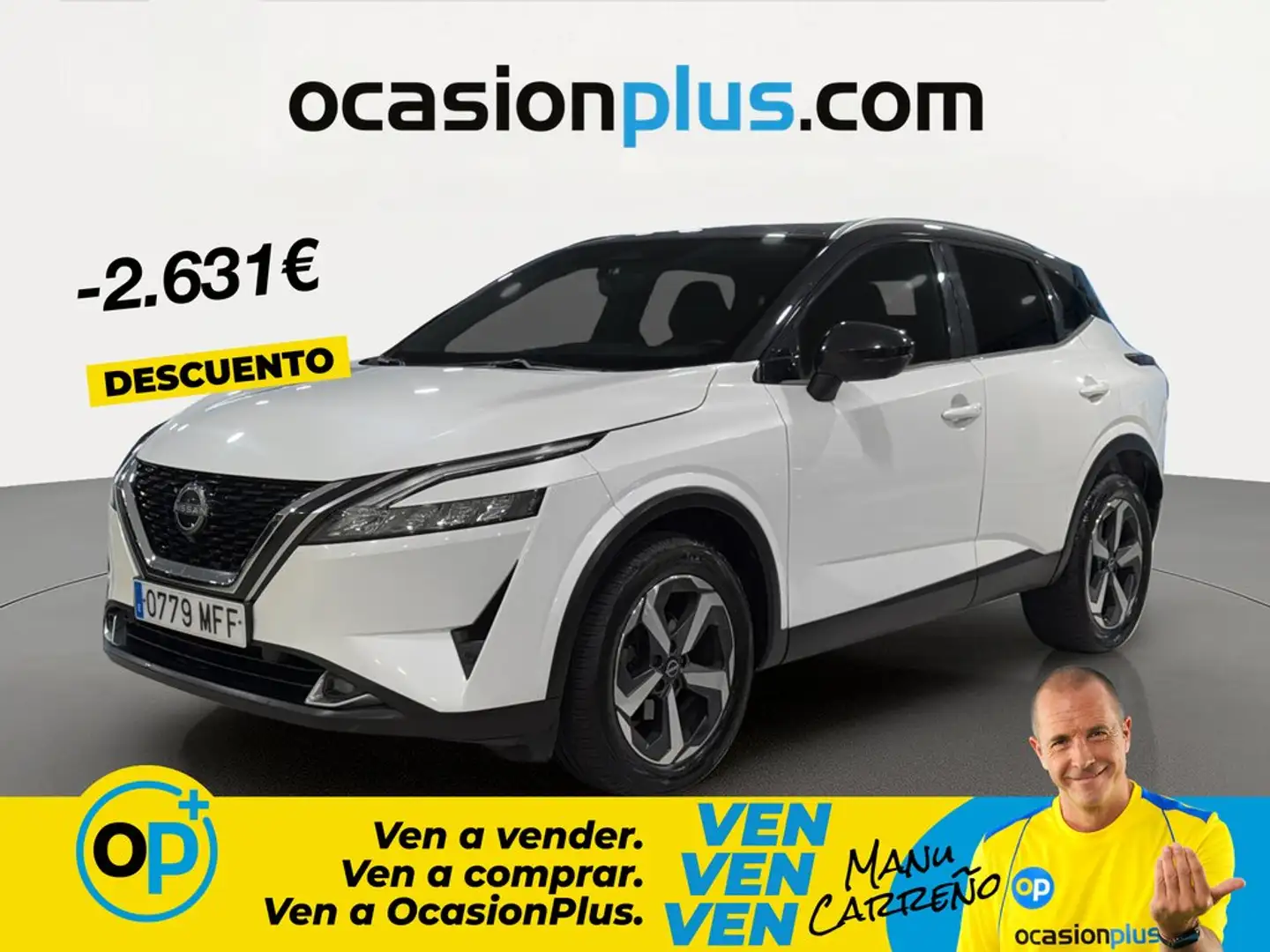 Nissan Qashqai 1.3 DIG-T mHEV 12V N-Connecta 4x2 103kW Blanco - 1