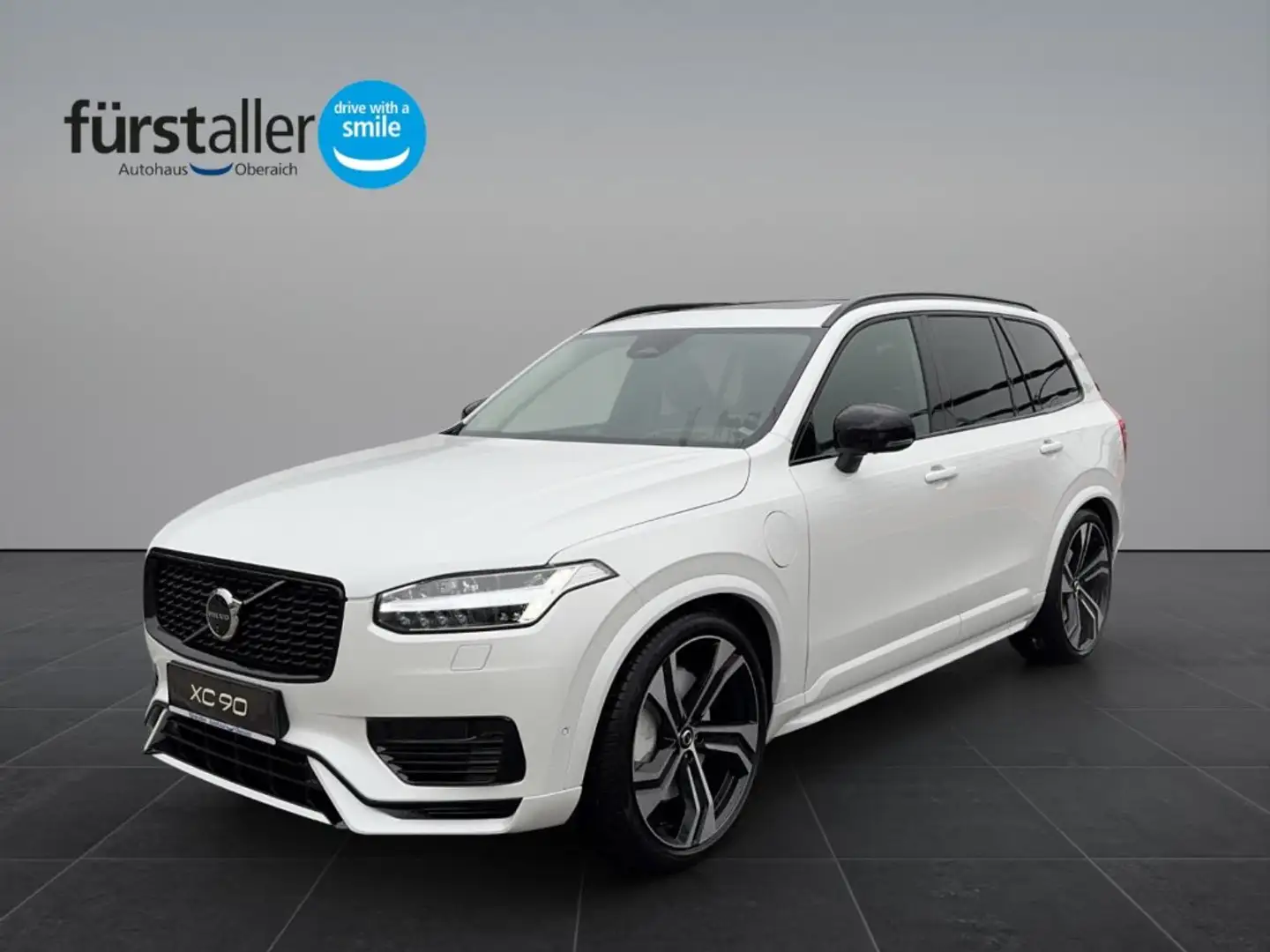 Volvo XC90 Ultra, T8 AWD Plug-in Hybrid, Elektrisch/Benzin, D Weiß - 1