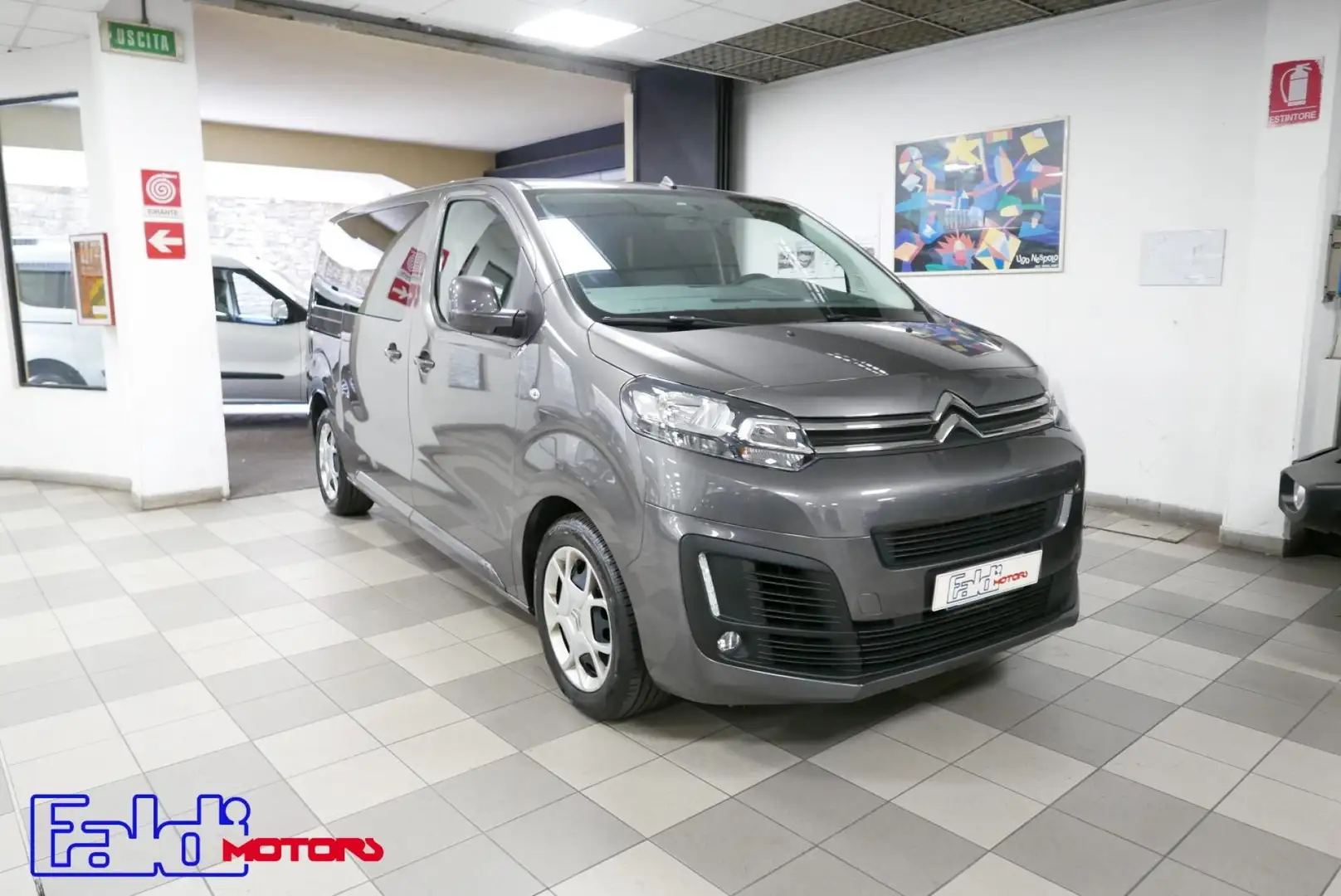 Citroen Jumpy BlueHDi 115 S&S SpaceTourer M 9 Posti Grijs - 1