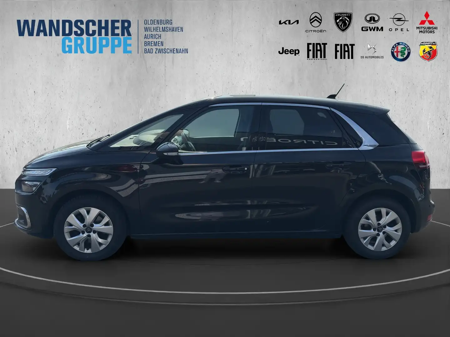 Citroen C4 Picasso /Spacetourer 1.6 BlueHDi 120 Selection Schwarz - 2