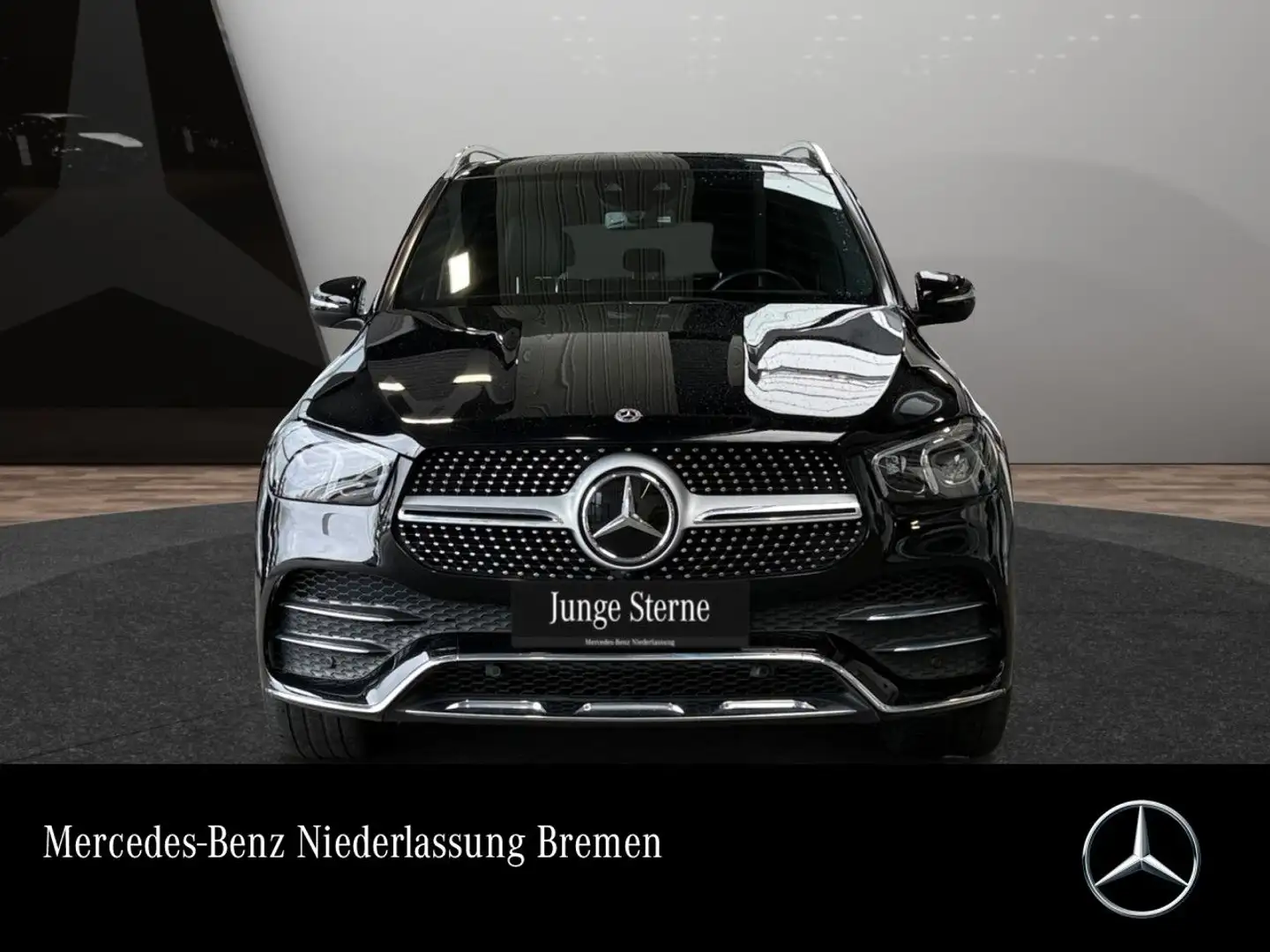 Mercedes-Benz GLE 350 de 4M AMG+PANO+360+AHK+LED+FAHRASS+20"+HUD Zwart - 1