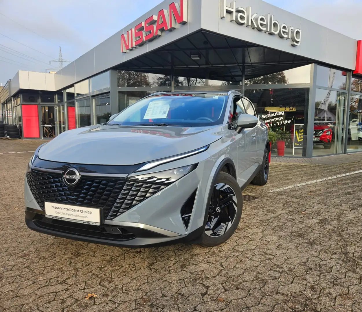 Nissan Qashqai 1.3 DIG-T N-Connecta Grau - 2