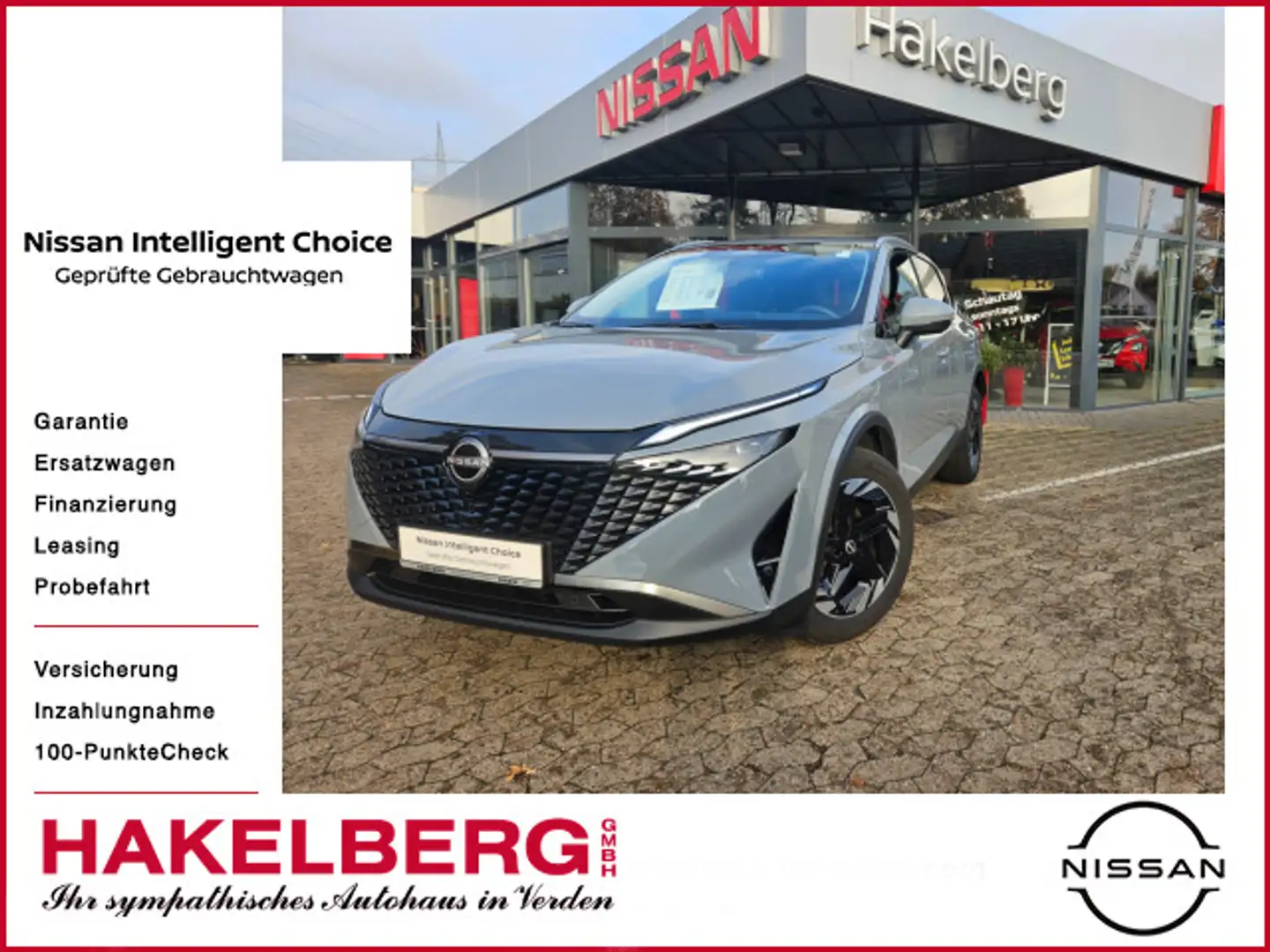 Nissan Qashqai 1.3 DIG-T N-Connecta Grau - 1