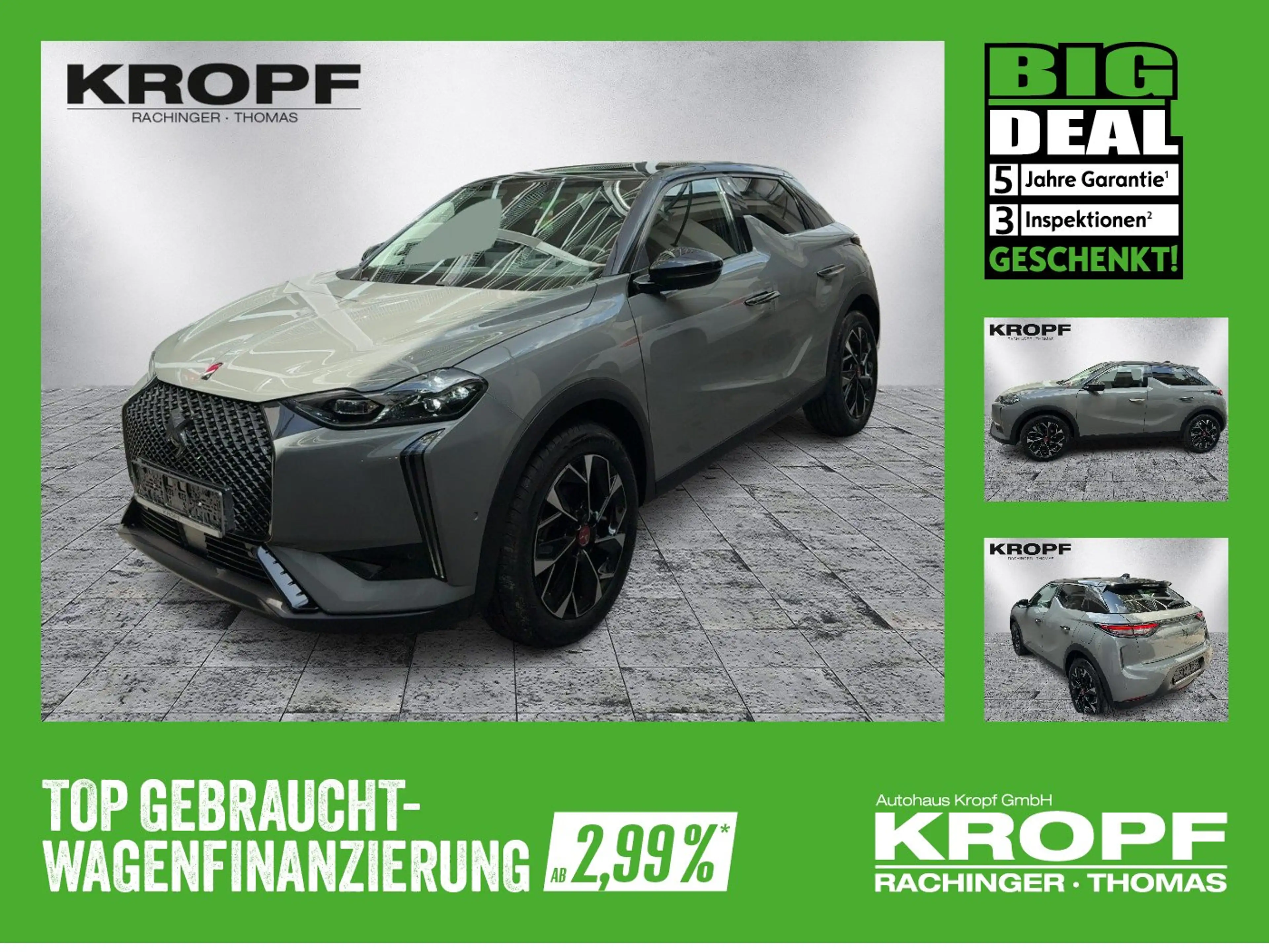 DS Automobiles DS 3 1.2 PureTech 130 Performance Line + Navi+LM