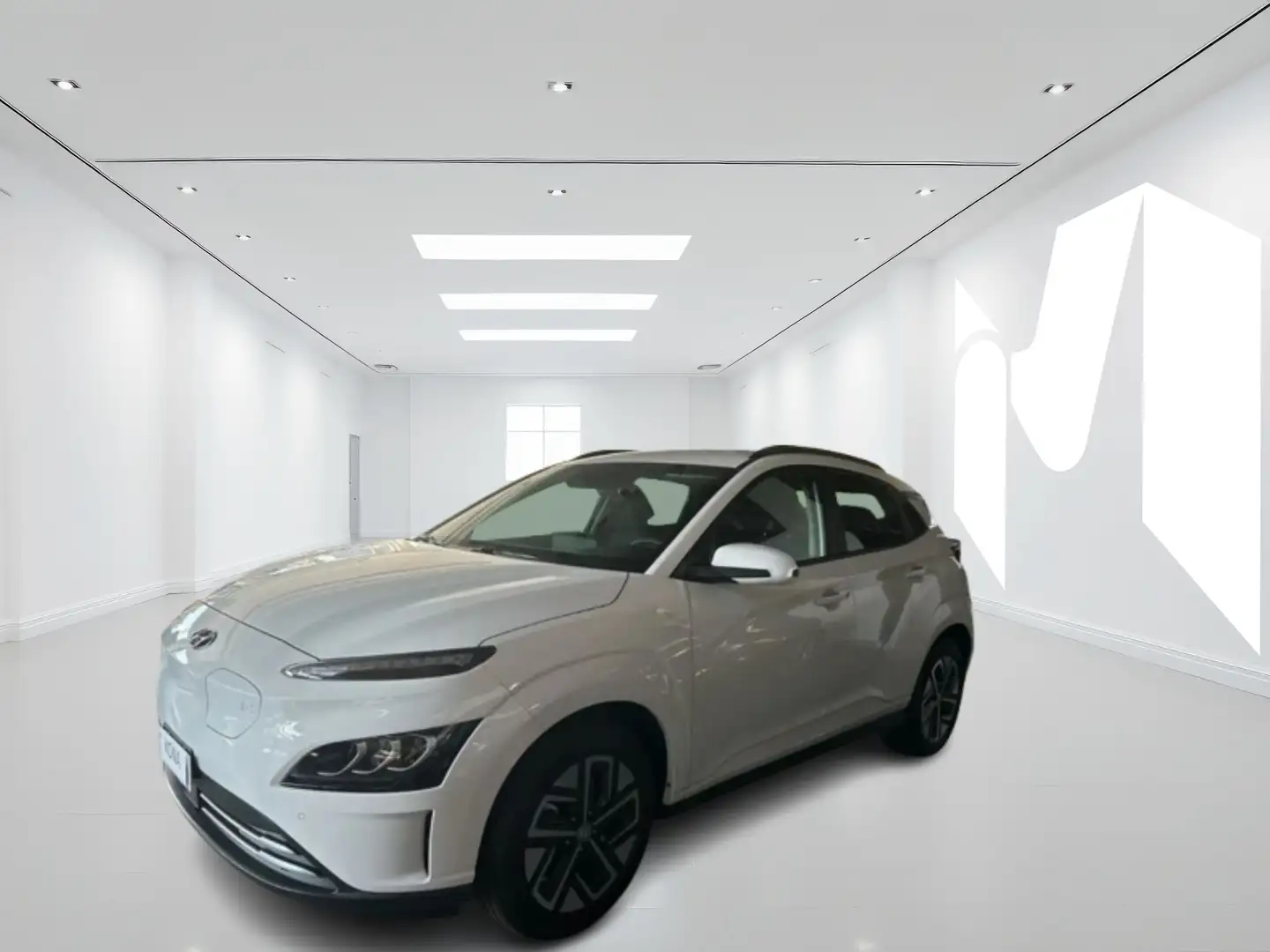 Hyundai KONA EV 39 kWh XLine GL482HJ TASSO 0 ANTICIPO 0 Bianco - 1
