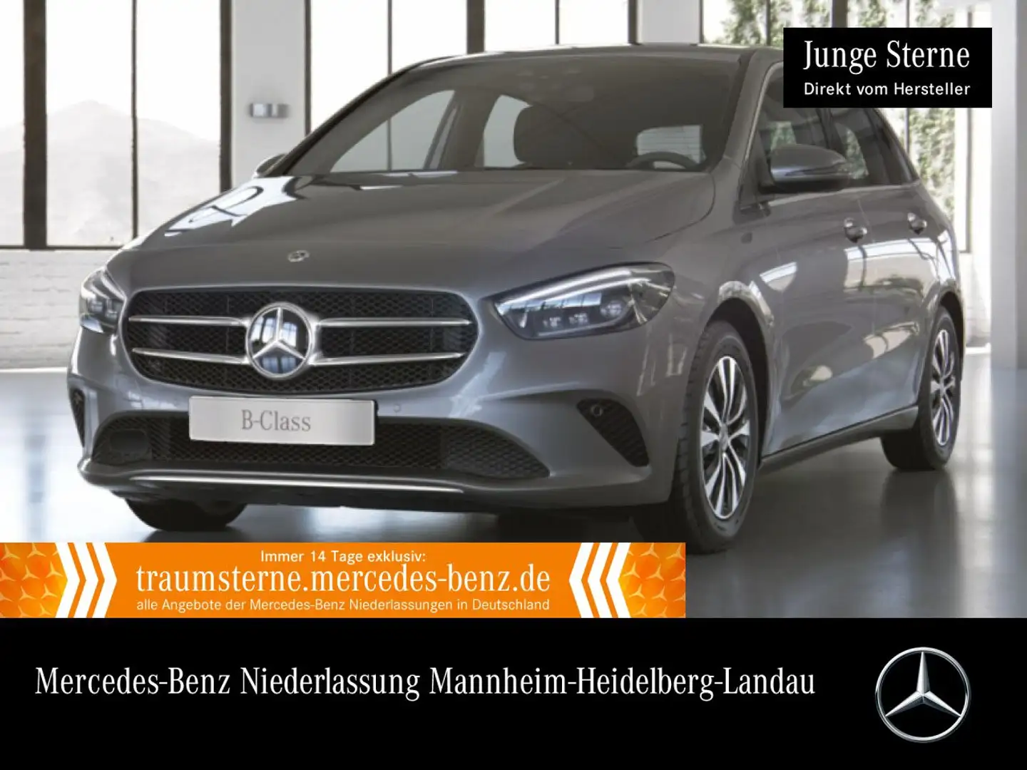 Mercedes-Benz B 180 PROGRESSIVE+MULTIBEAM+KAMERA+7G Grau - 1