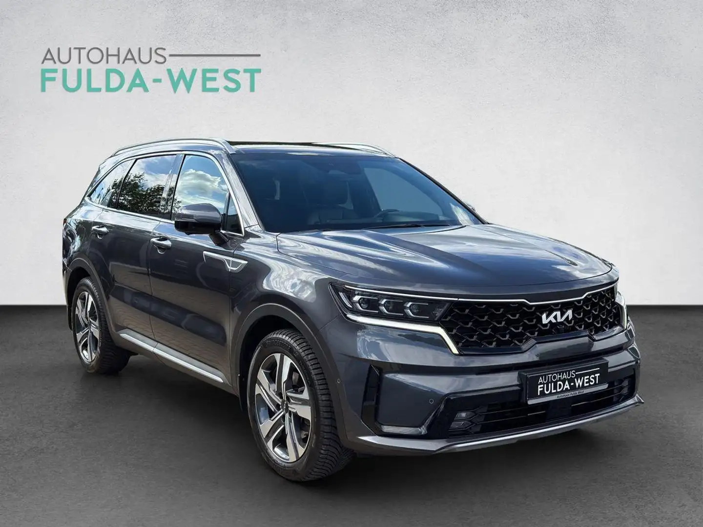 Kia Sorento Platinum 4WD Hybrid 6Sitzer Leder Pano Grau - 2