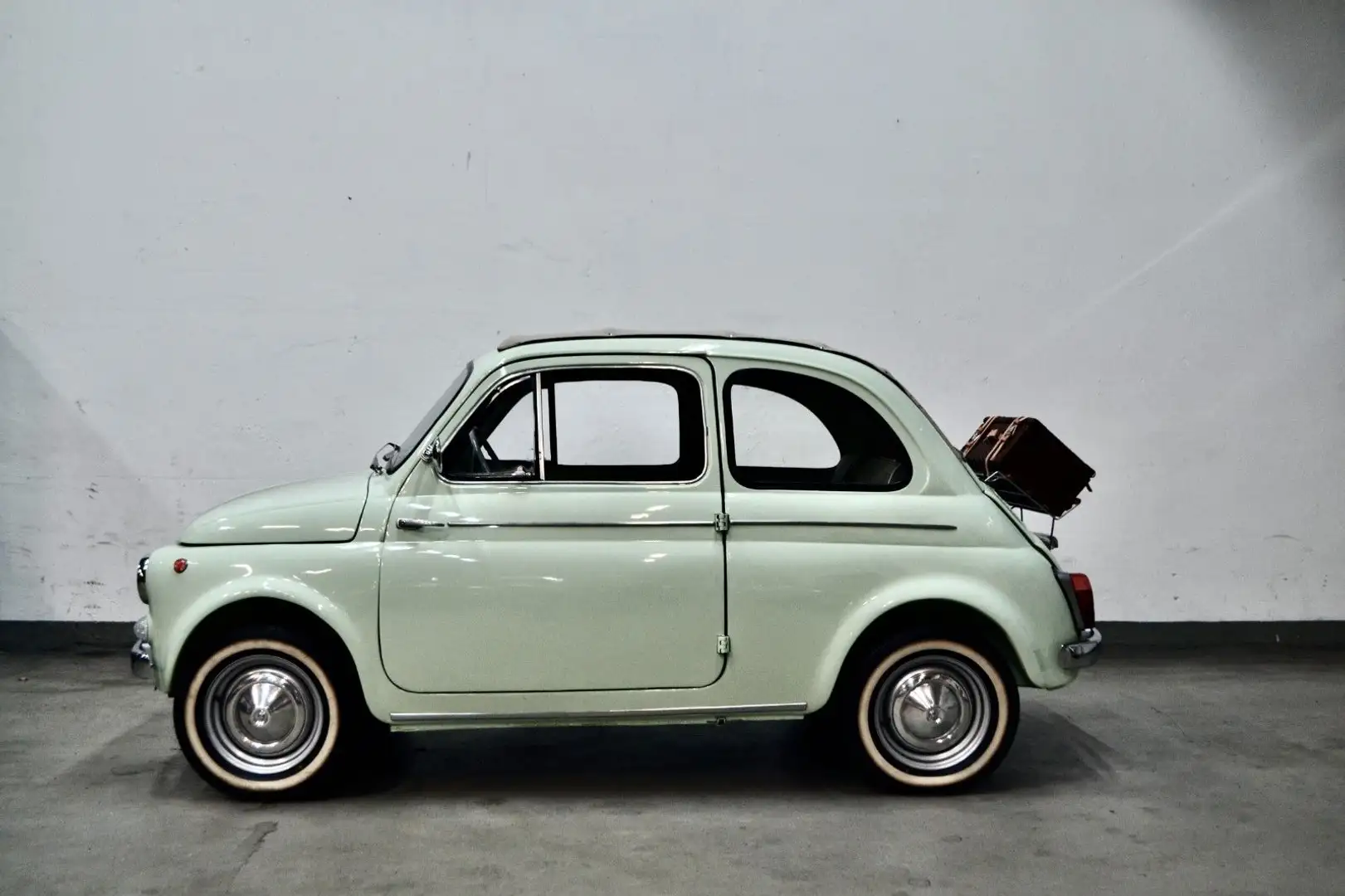 Fiat 500 Nuova D Tipo 100D  Cabrio Azul - 2
