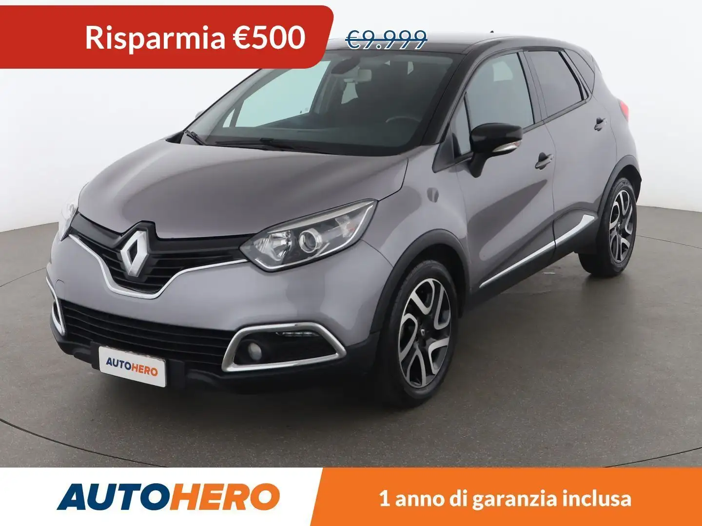 Renault Captur 1.5 dCi Energy R-Link 90 CV Gris - 1