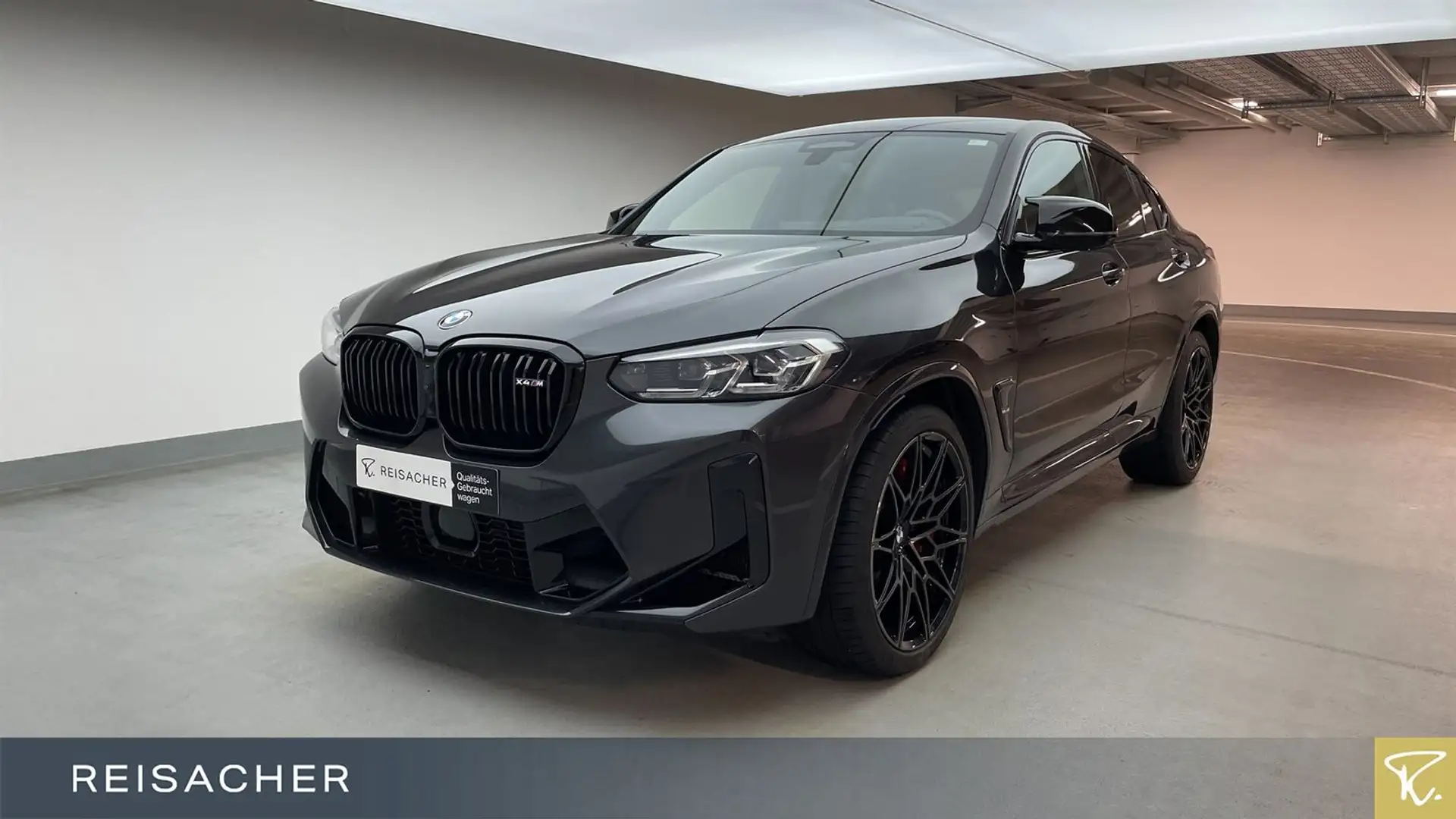 BMW X4 M Competition HUD PA LCProf AHK LkrHzg DAProf Grau - 1
