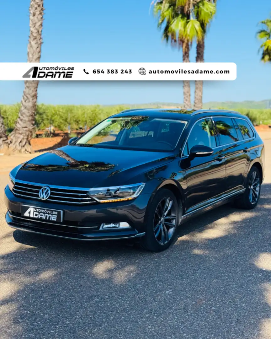 Volkswagen Passat Variant 2.0TDI Advance 110kW Gris - 1