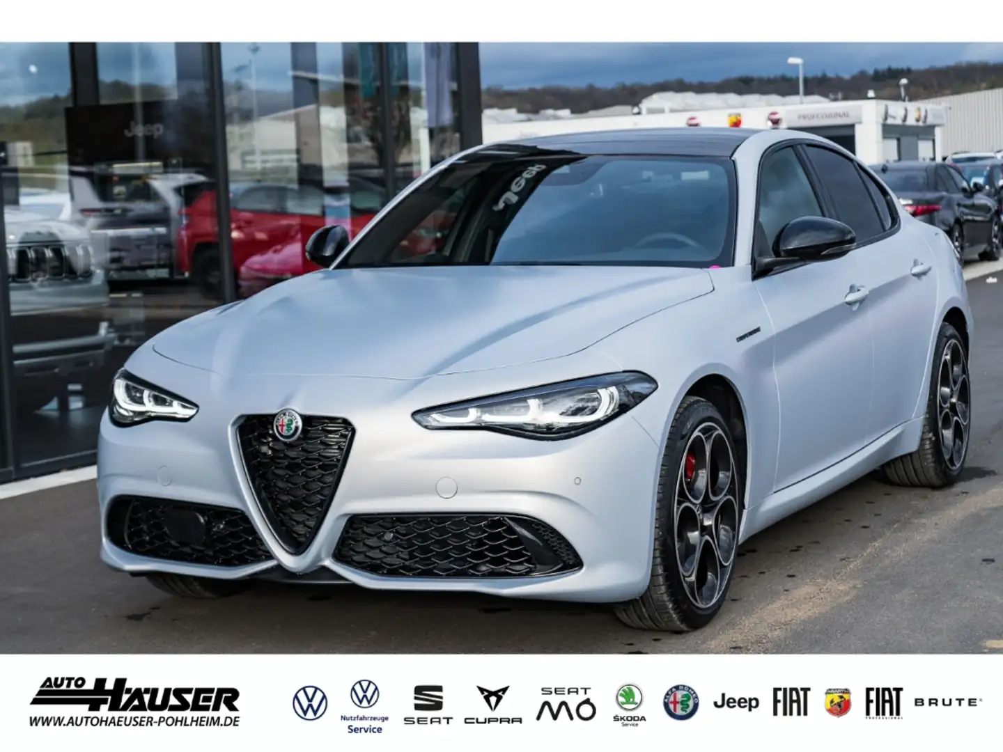 Alfa Romeo Giulia Competizione 2.0 Turbo Q4 PANO HARMAN-KARDON NAVI Grey - 1