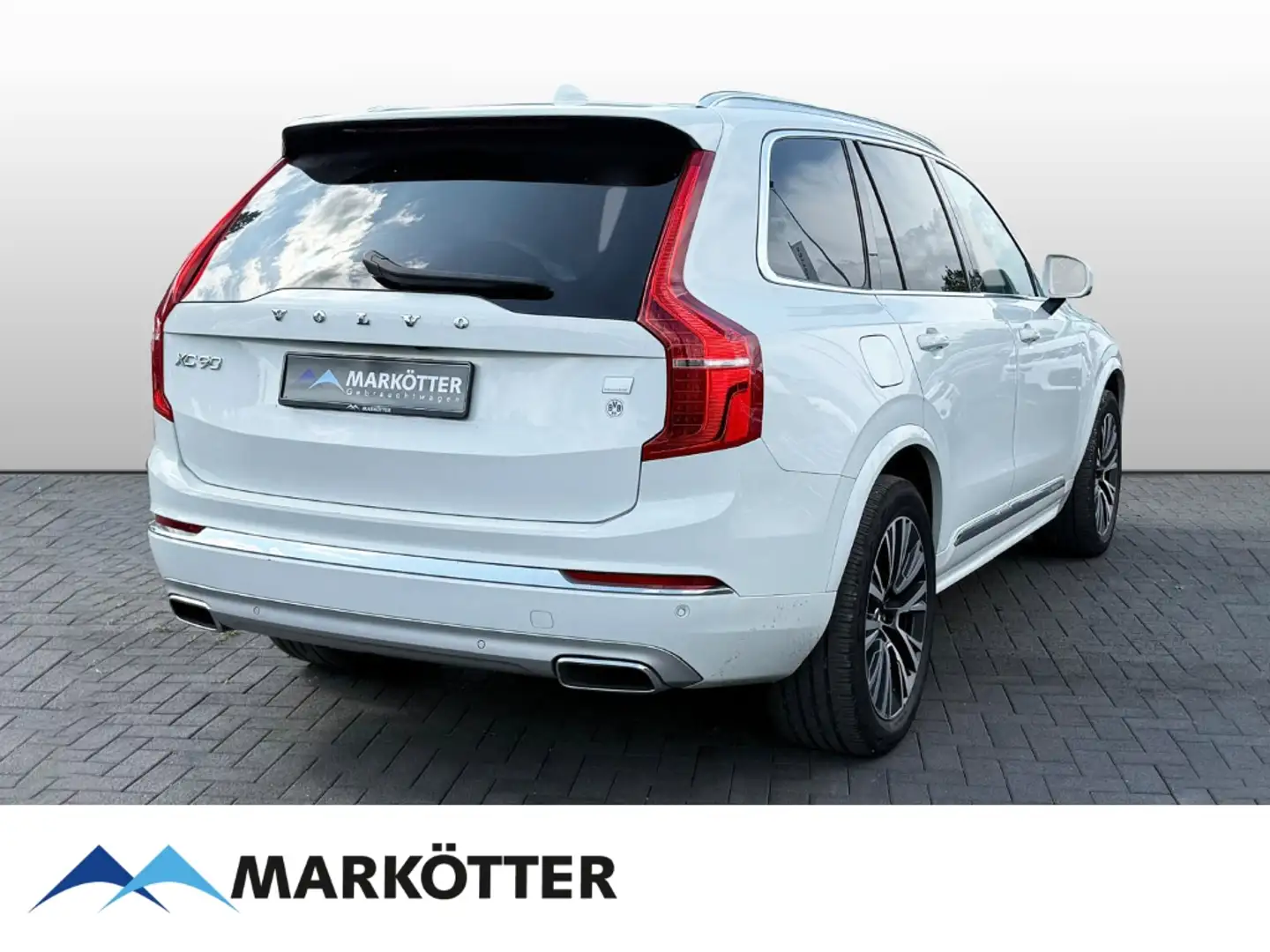 Volvo XC90 T8 Inscription Expression Recharge AWD 7-Sitzer Weiß - 2
