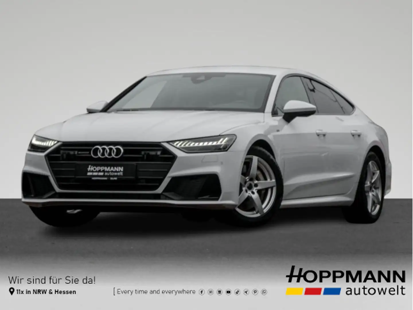 Audi A7 50 2.0 TFSI e quattro S-Line B&O MA Weiß - 1