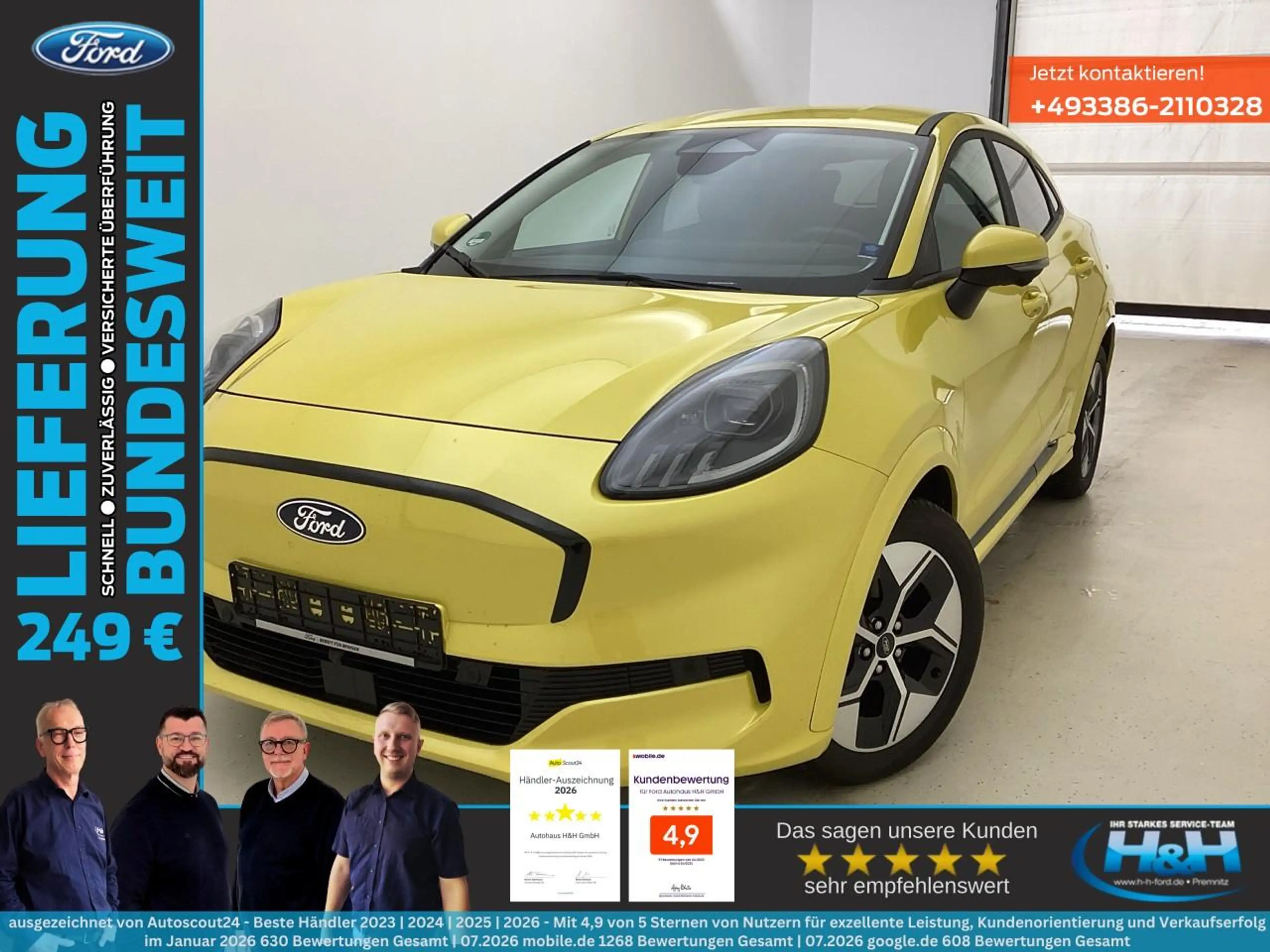 Ford Puma Gen-E 43kWh Premium iACC+Matrix+TotWink+GJR