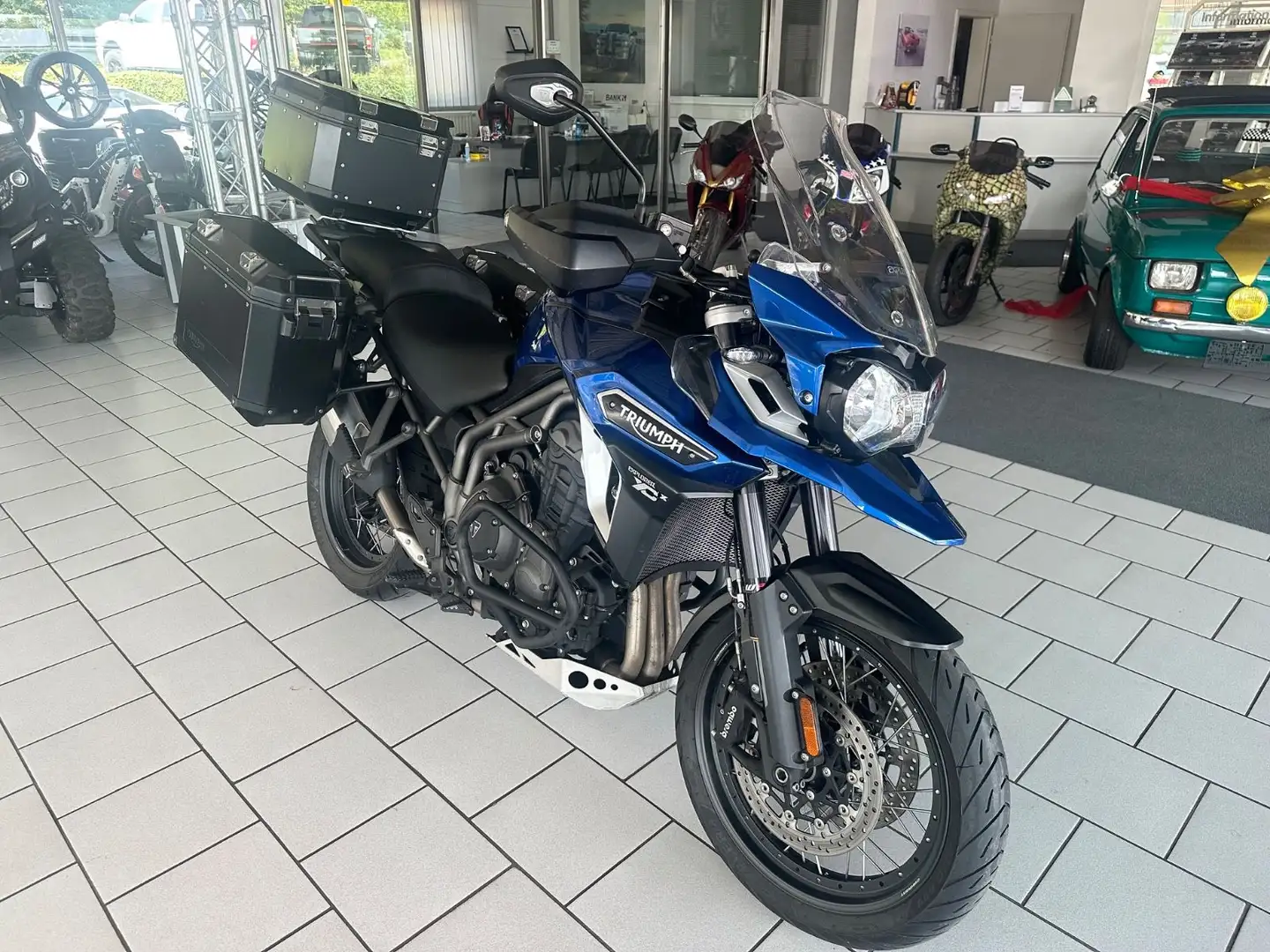 Triumph Tiger 1200 Explorer XCX ABS Tempomat Garantie Albastru - 1