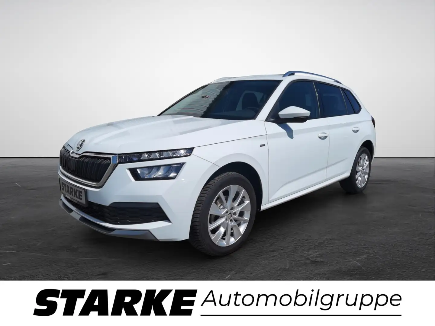 Skoda Kamiq 1,0l TSI Clever Weiß - 1