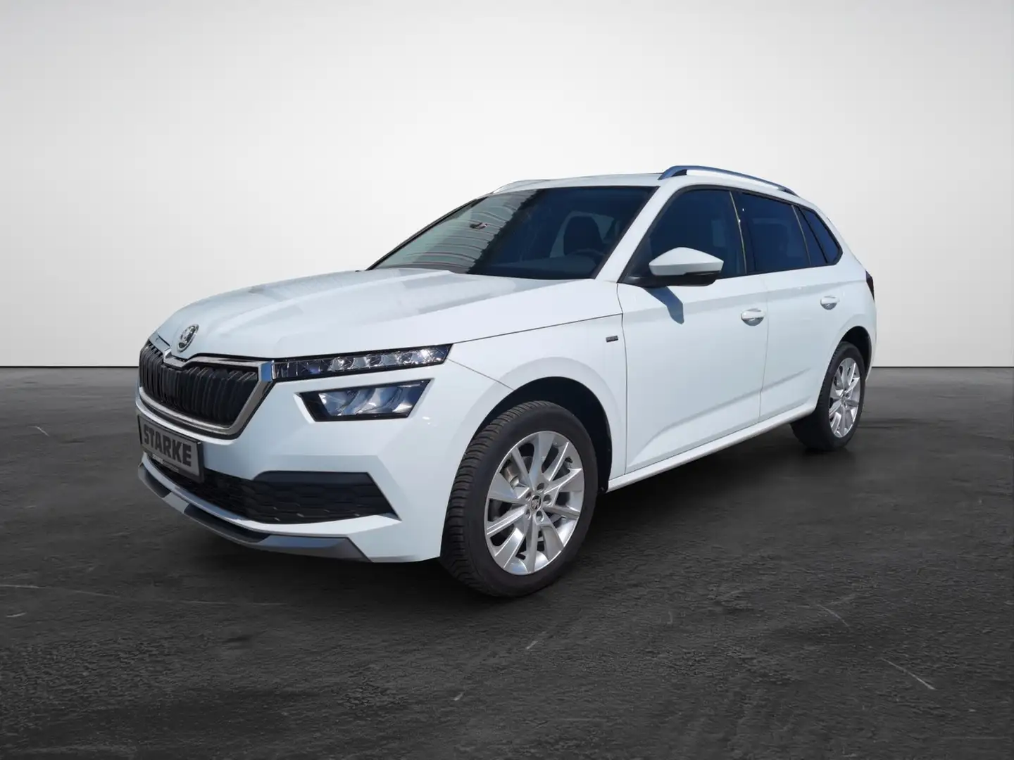 Skoda Kamiq 1,0l TSI Clever Weiß - 2