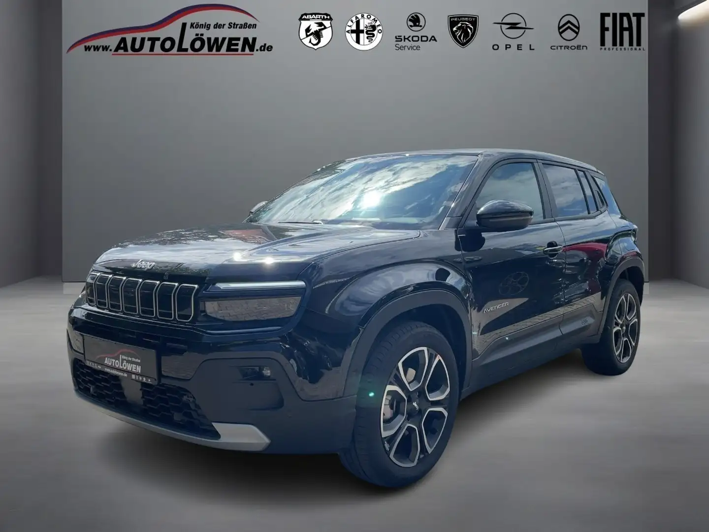 Jeep Avenger 1.2 Summit Mild-Hybrid Schwarz - 1