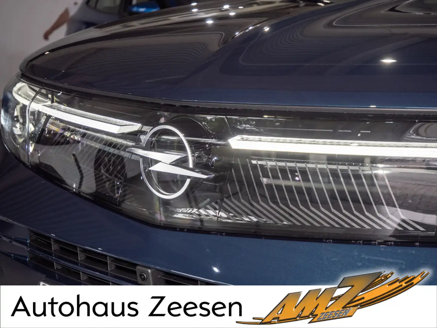 Opel Grandland 1.2 Turbo GS Hybrid 48V PANO AHK Blue - 2
